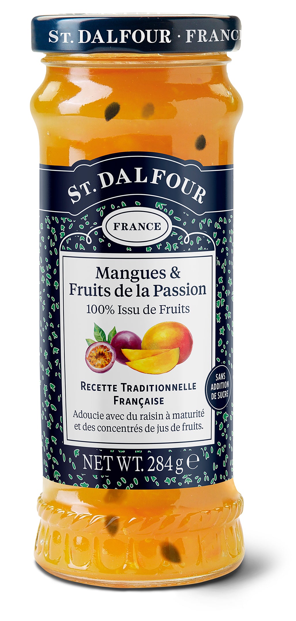 St. Dalfour Mango-passionhedelmähillo 284g