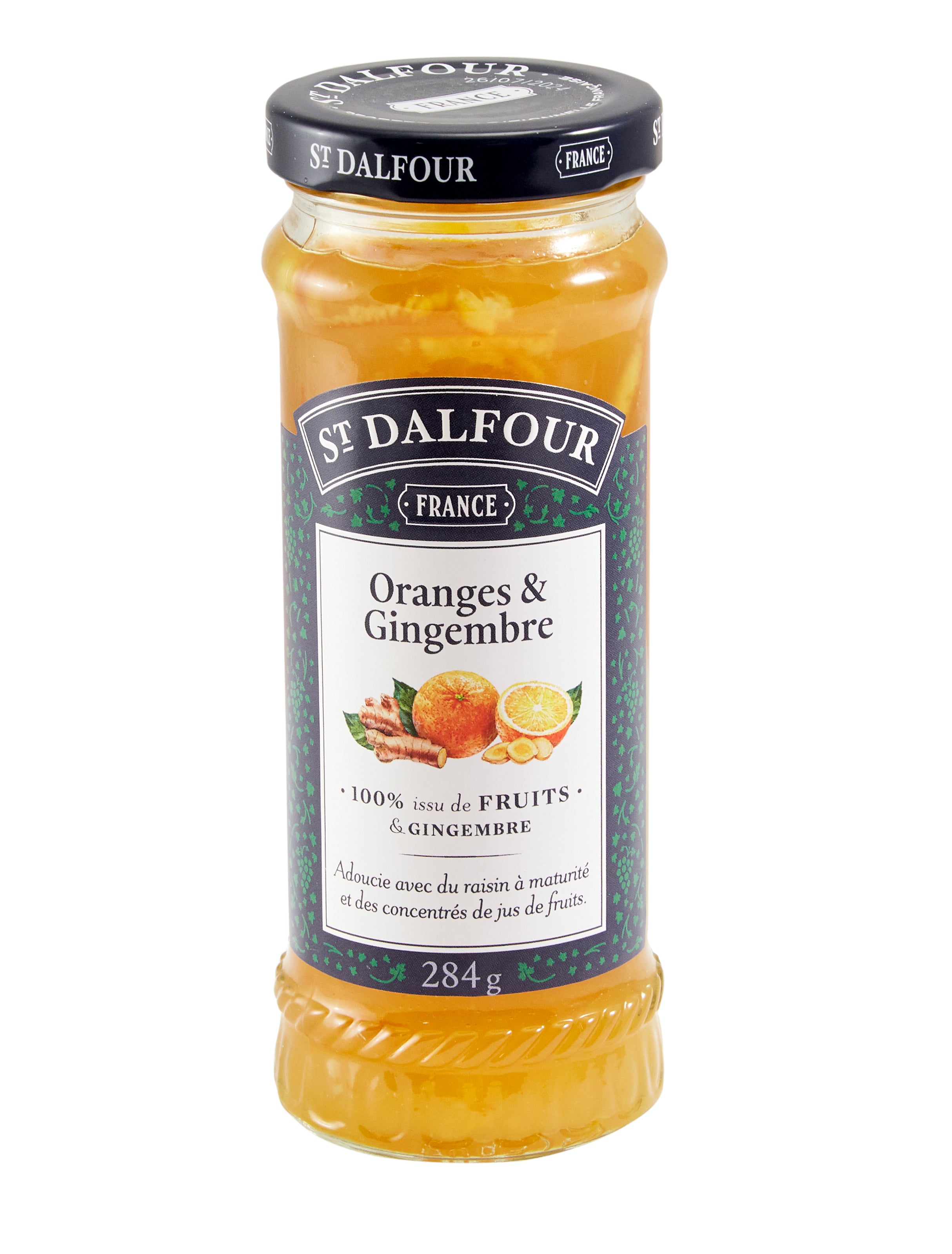 St. Dalfour Appelsiini-inkiväärihillo 284g