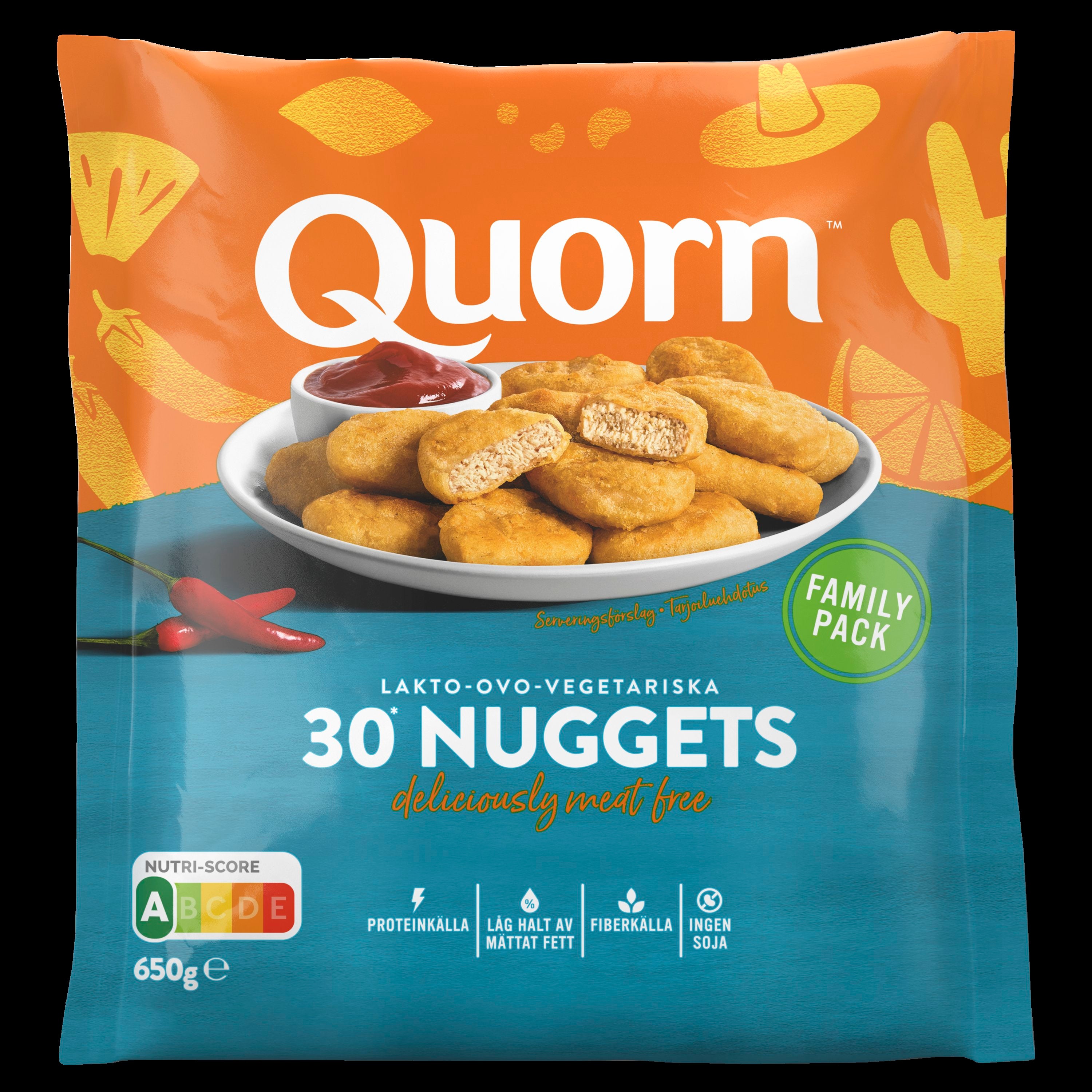 Quorn Nuggets 650g, pakaste