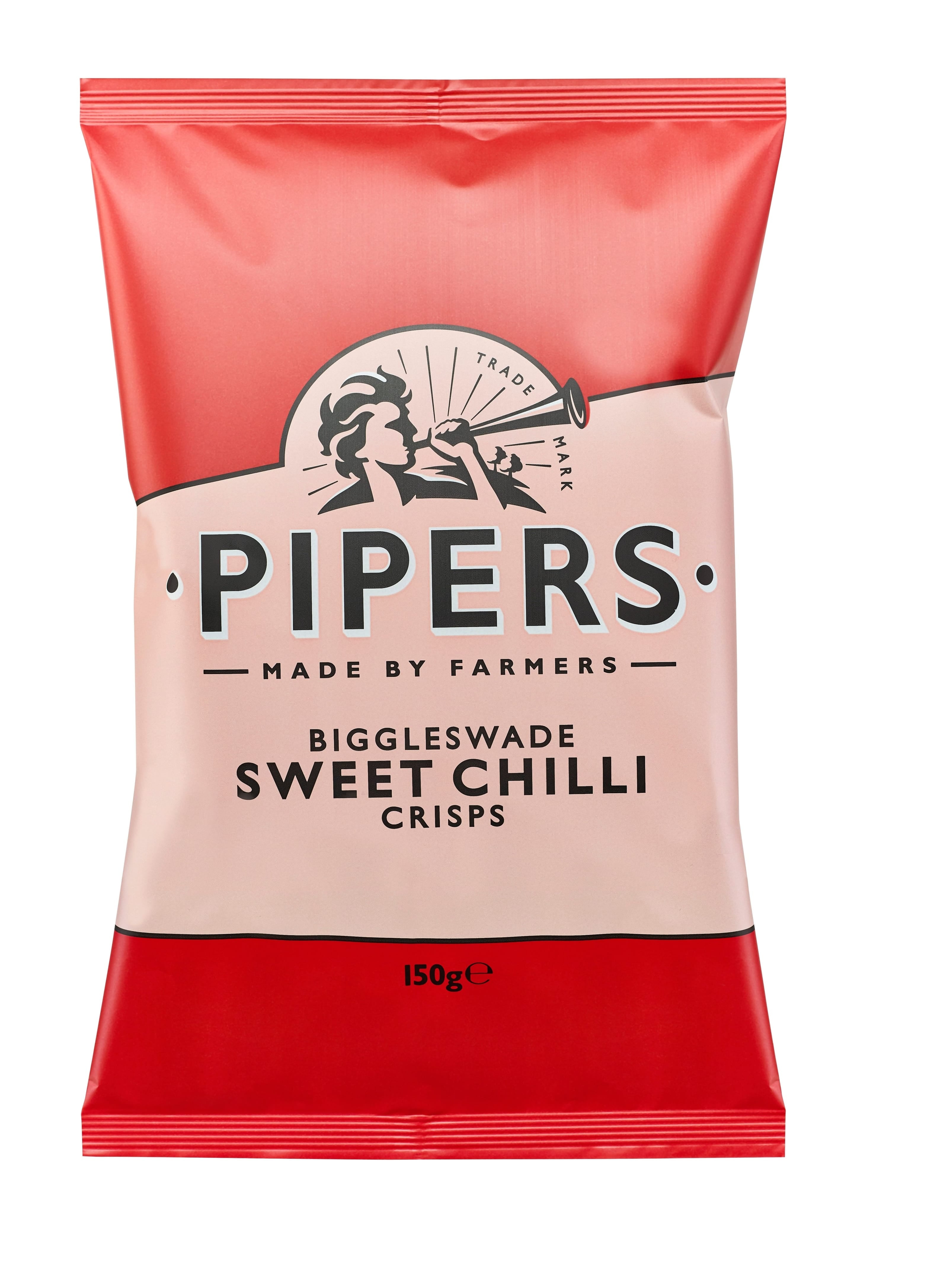 Chips Pipers Biggleswade au piment doux perunalastu 150 g