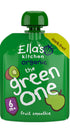 Ella's Kitchen The Green One, Vihreä hedelmäsmoothie alkaen 6kk LUOMU 90g