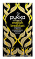 Pukka Musta tee Petit-déjeuner anglais élégant Luomu 20p