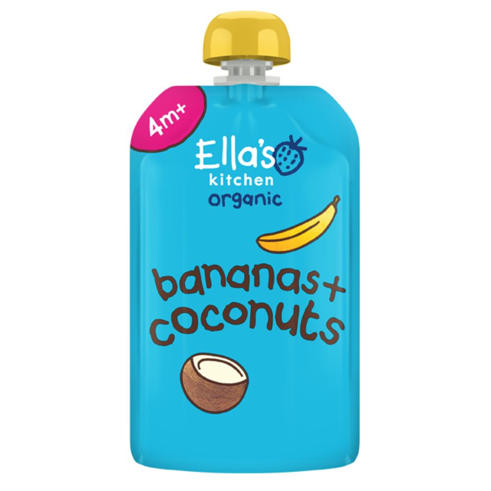 Ella's Kitchen Banaani-kookossose alkaen 4 kk LUOMU 120g