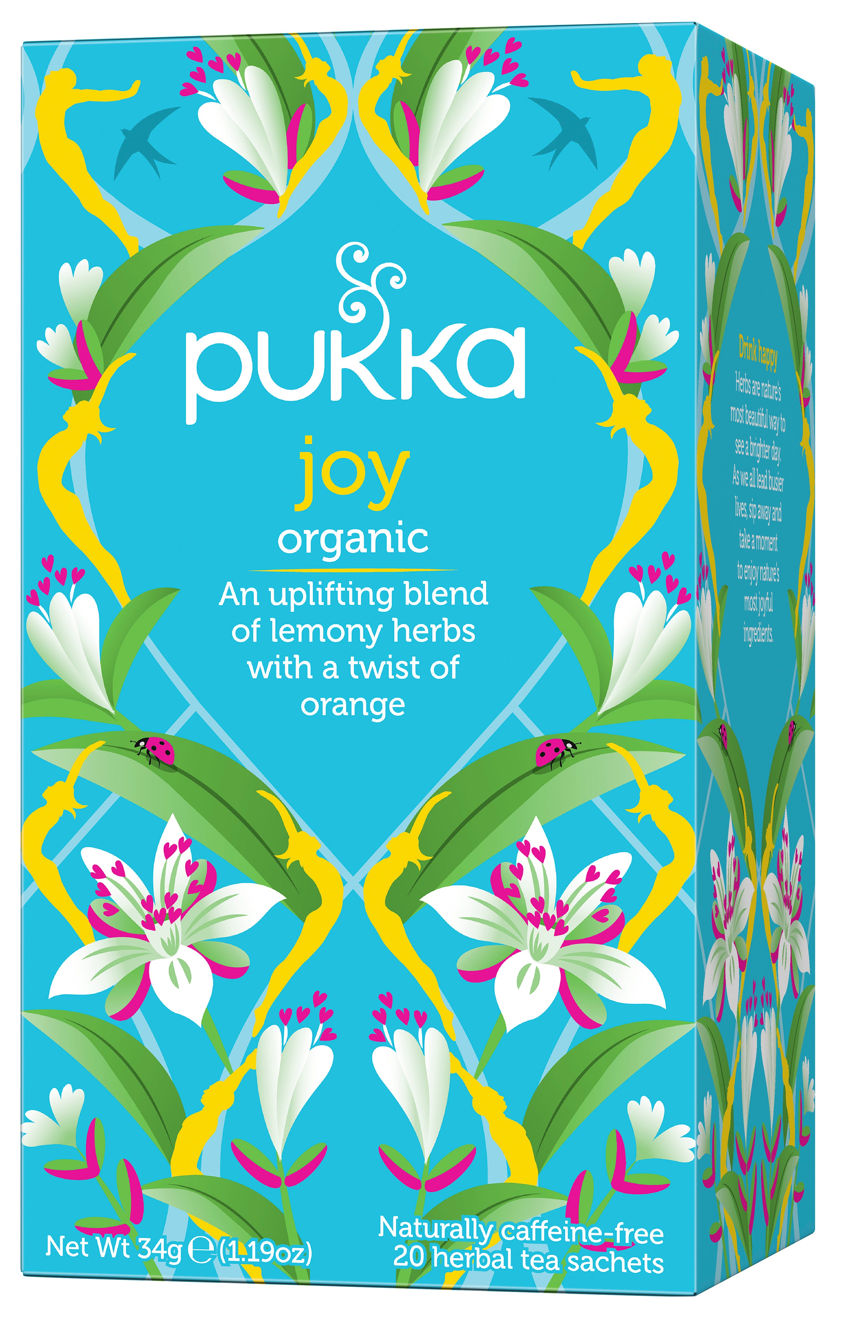 Thé Pukka Musta Joy 20p/34g