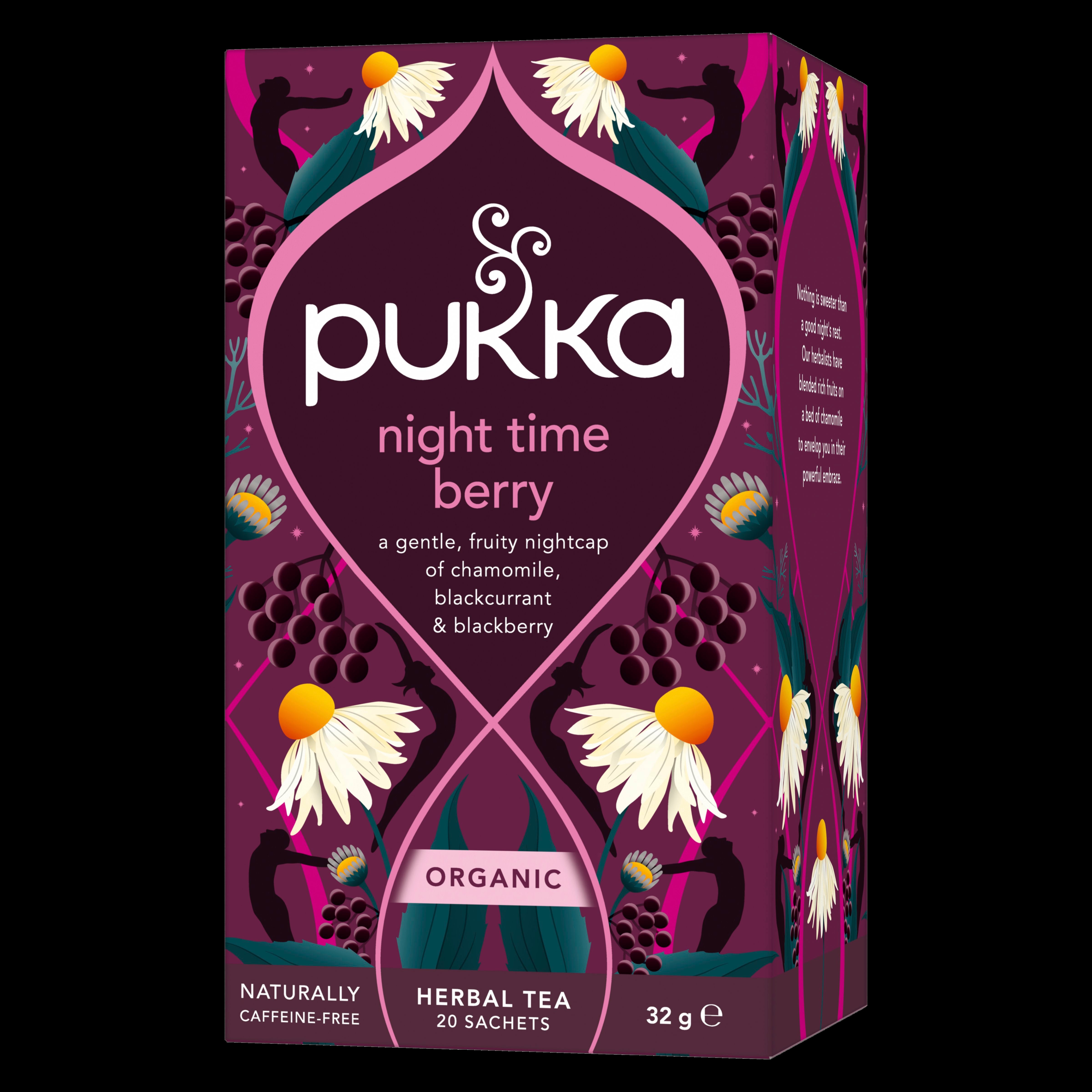 Pukka Night Time Berry yrttitee 20 pièces
