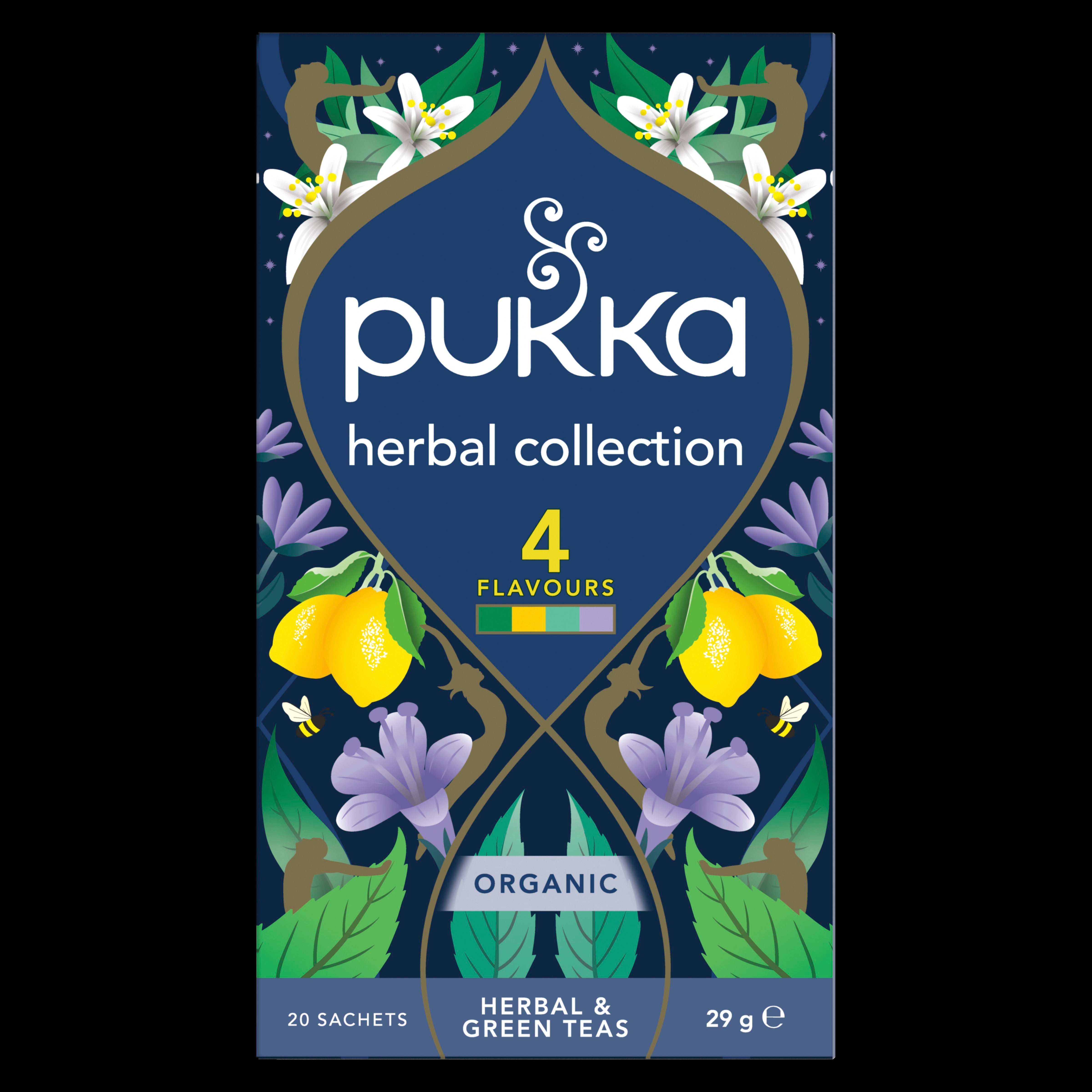 Collection d'herbes Pukka 20 sachets