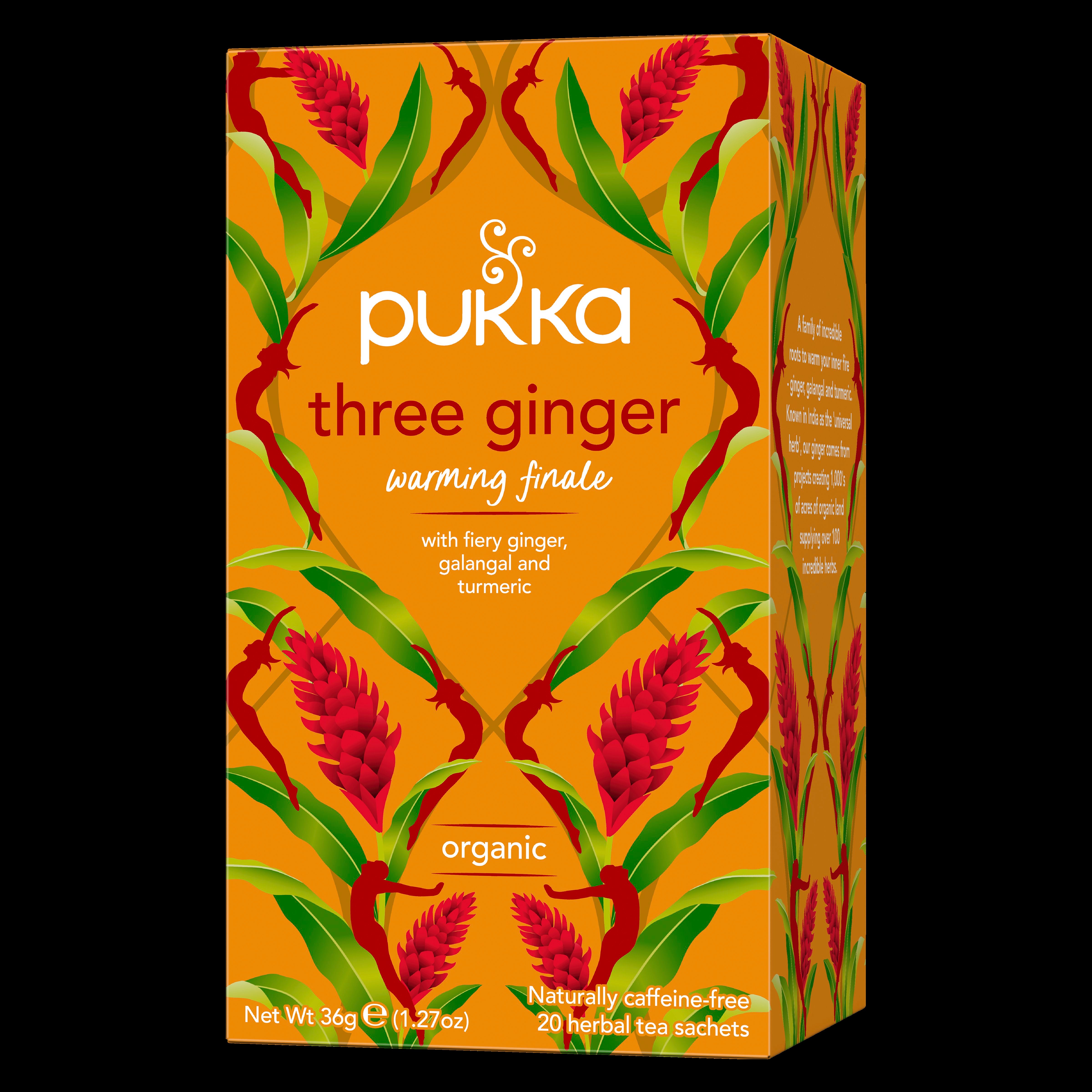 Pukka Yrttitee Three Ginger luomu 20p