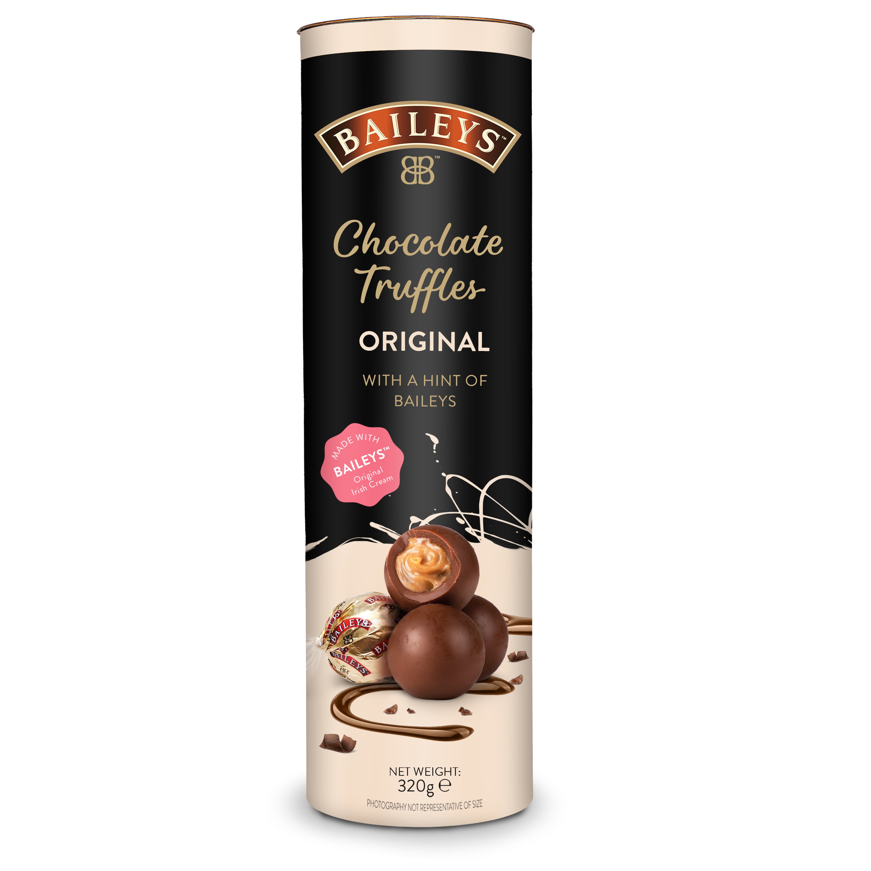 Baileys Chocolate truffles maitosuklaakonvehdit täytteellä 320g