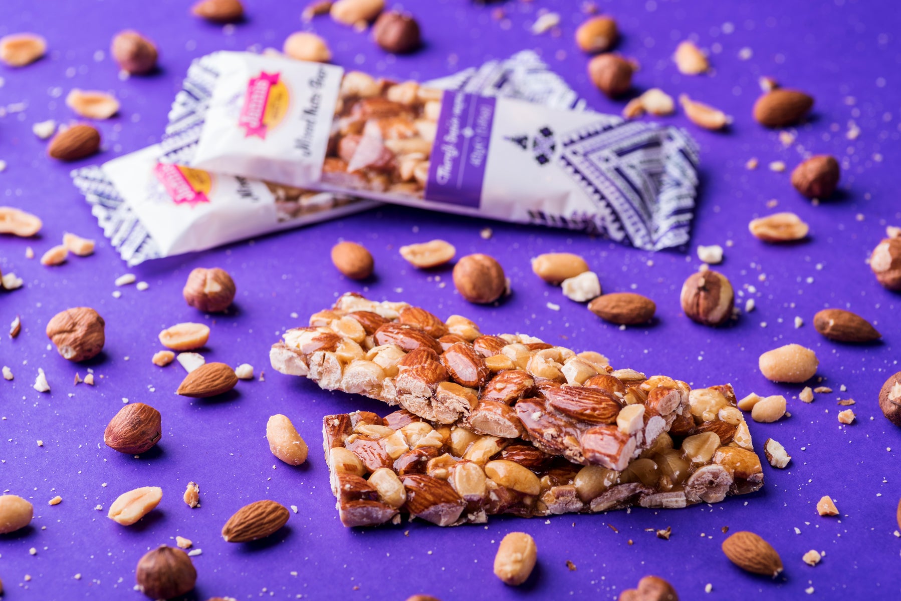 Jannis mixed nuts pähkinäpatukka 40g