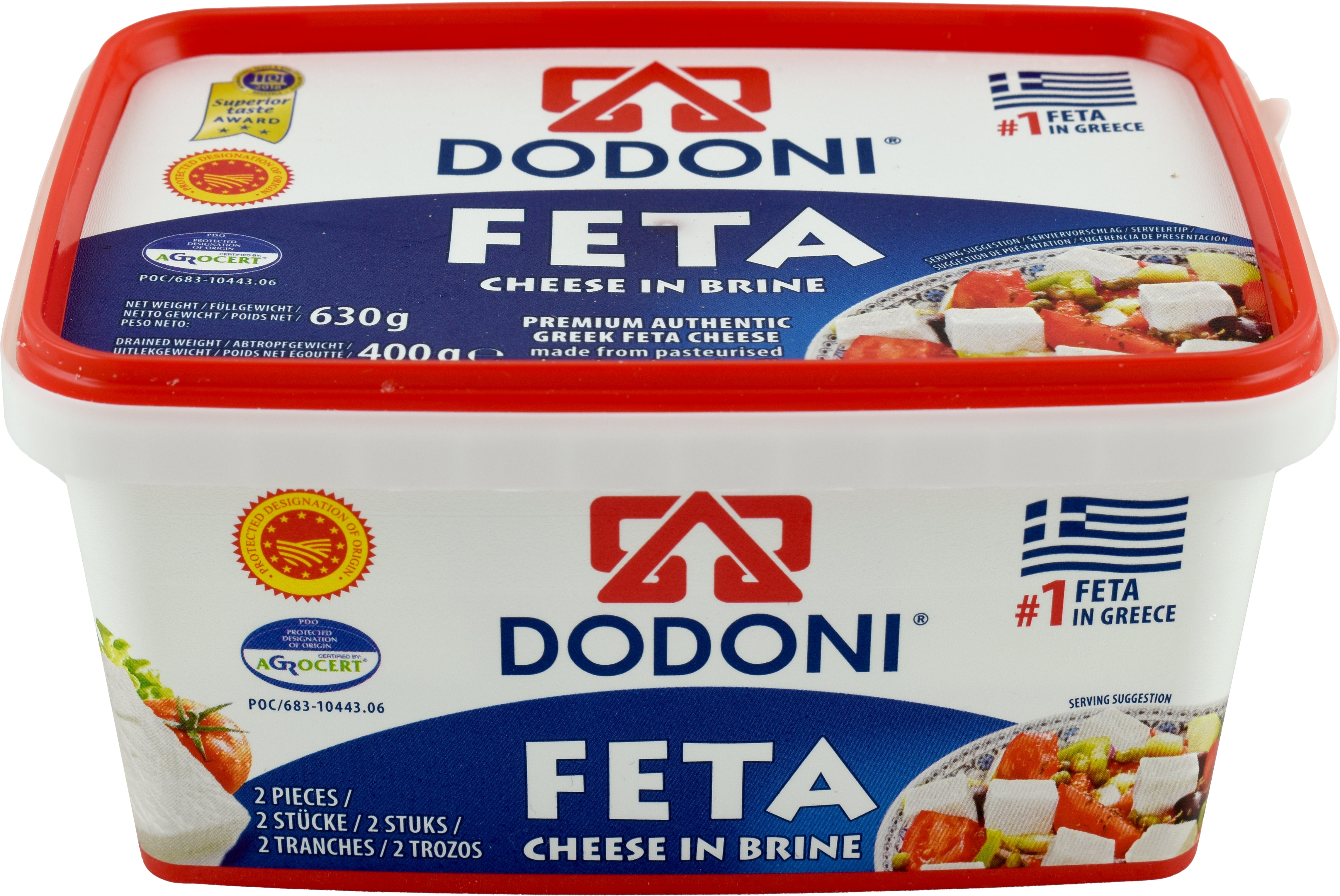 Dodoni aito kreikkalainen fetajuusto PDO 400g