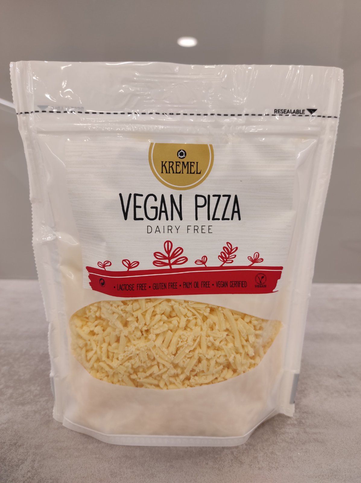 Kremel vegaaninen pizzaraaste kasvirasvavalmiste 150g