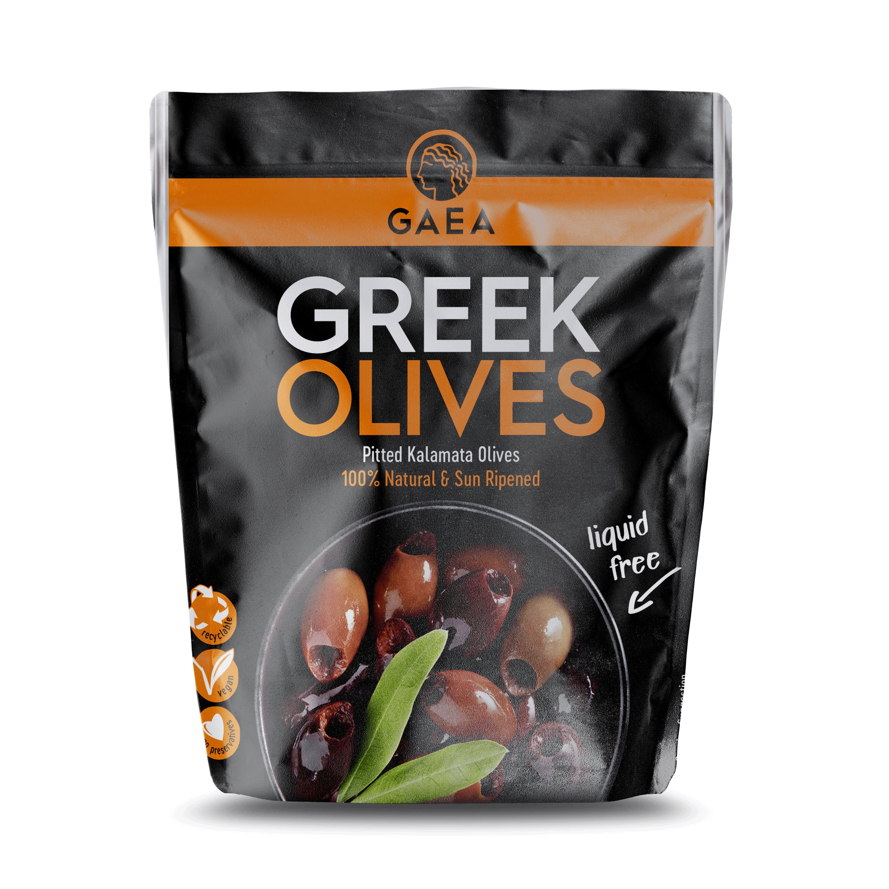 Gaea Kalamata oliivi kivetön 150g