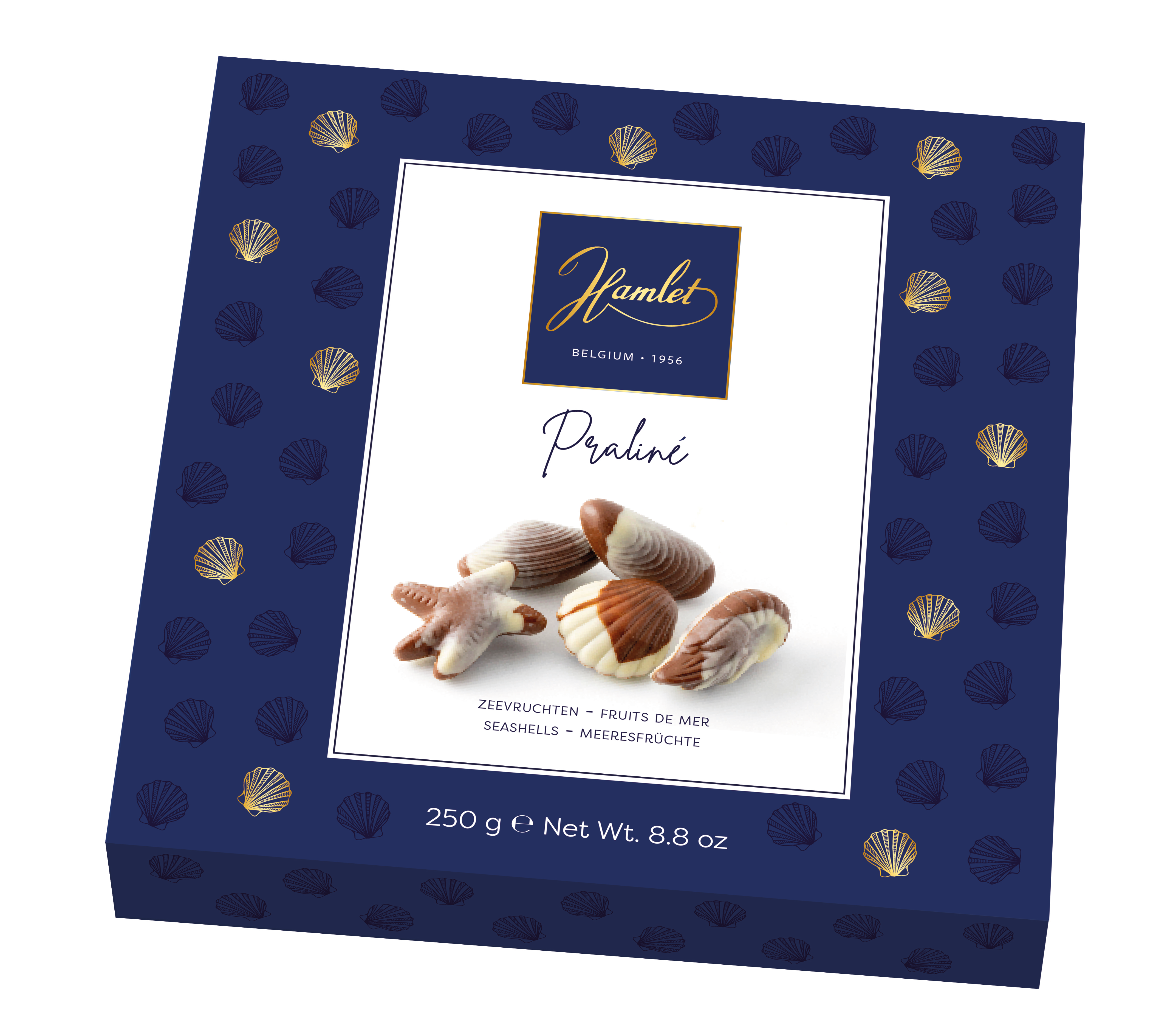 Hamlet Sea shells Suklaakonvehdit RA 250g