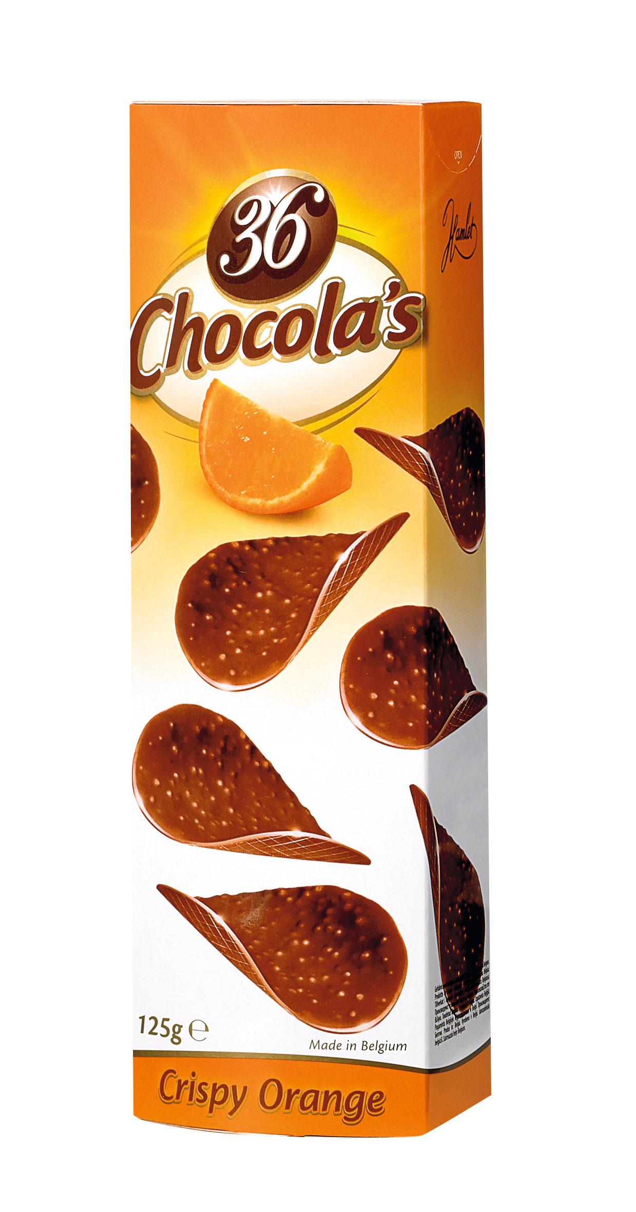 Hamlet Chocola's Appelsiinimaitosuklaalastu 125g