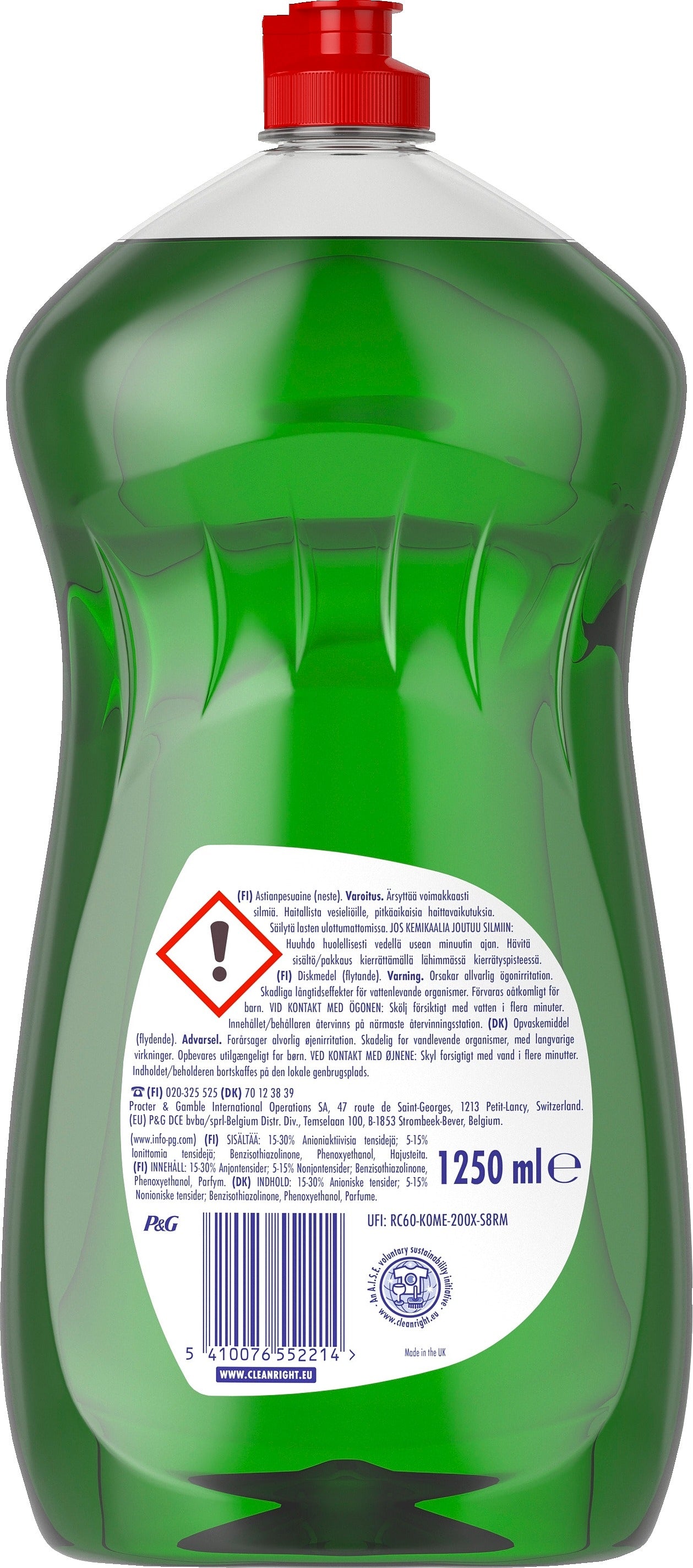 Fairy käsitiskiaine 1,25l Original