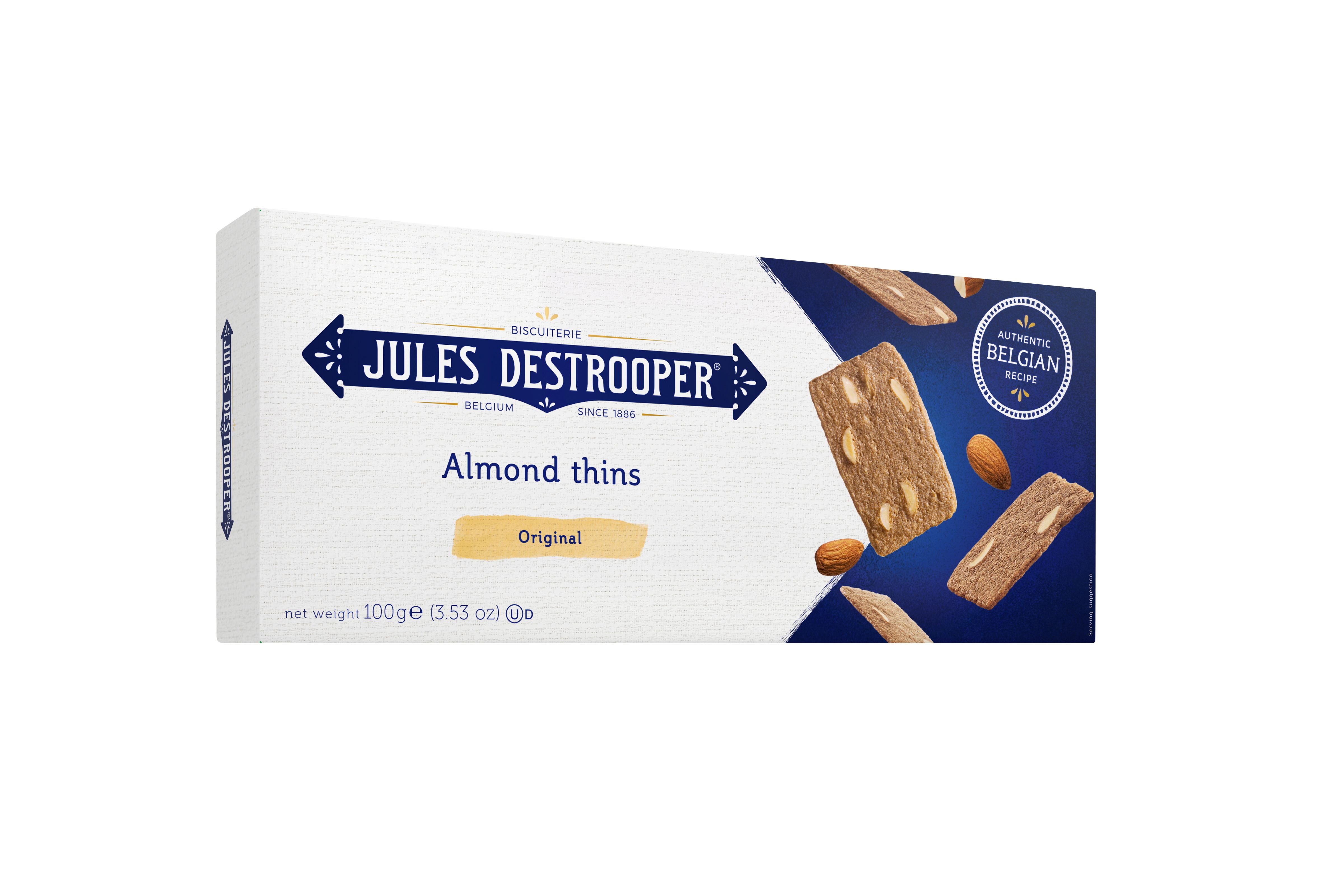 Jules Destrooper 100g Almond Thins Mantelikeksi