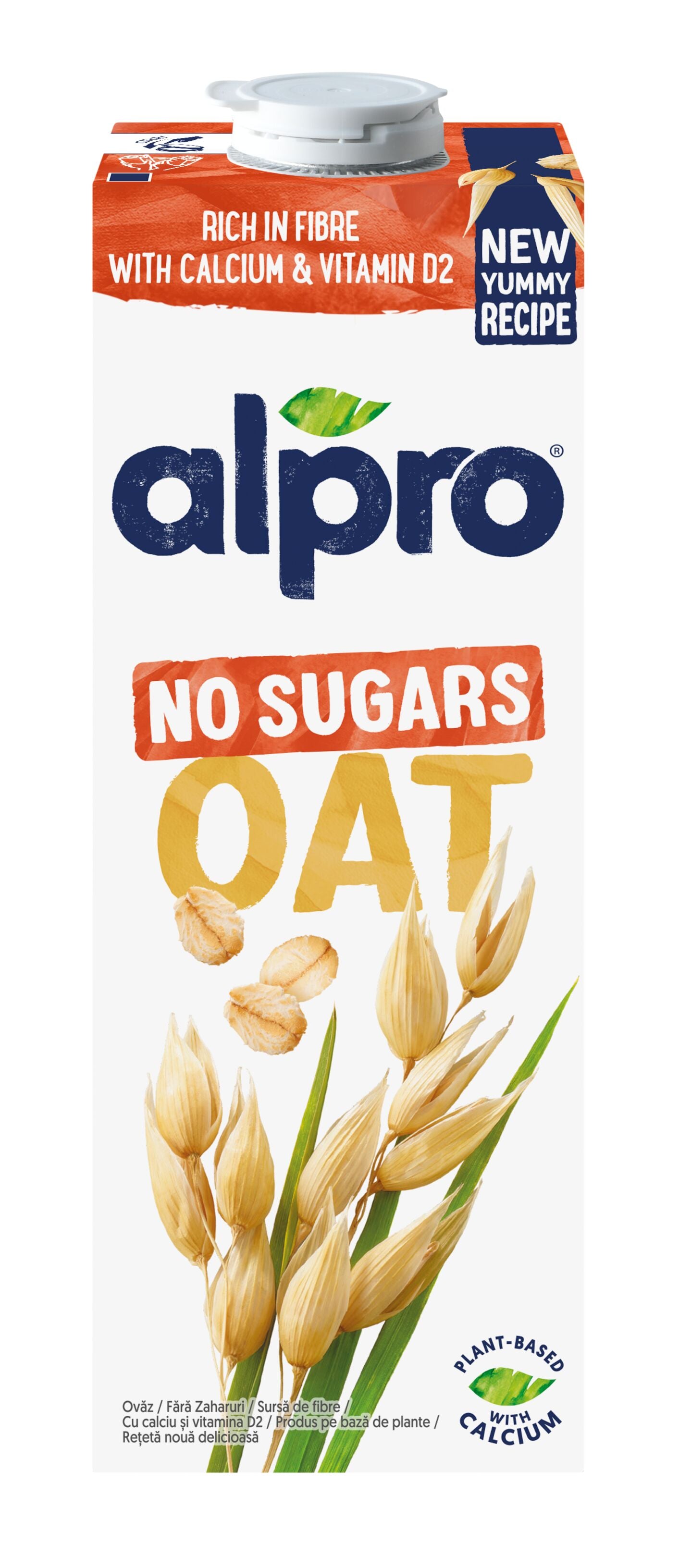 Alpro Sans Sucres Kaurajuoma ilman sokereita 1L