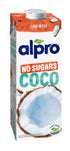 Alpro No Sugars Kookosjuoma, ilman sokereita 1L