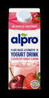 Alpro juotava hapatettu soijatuote, mansikka ja kirsikka, 750ml