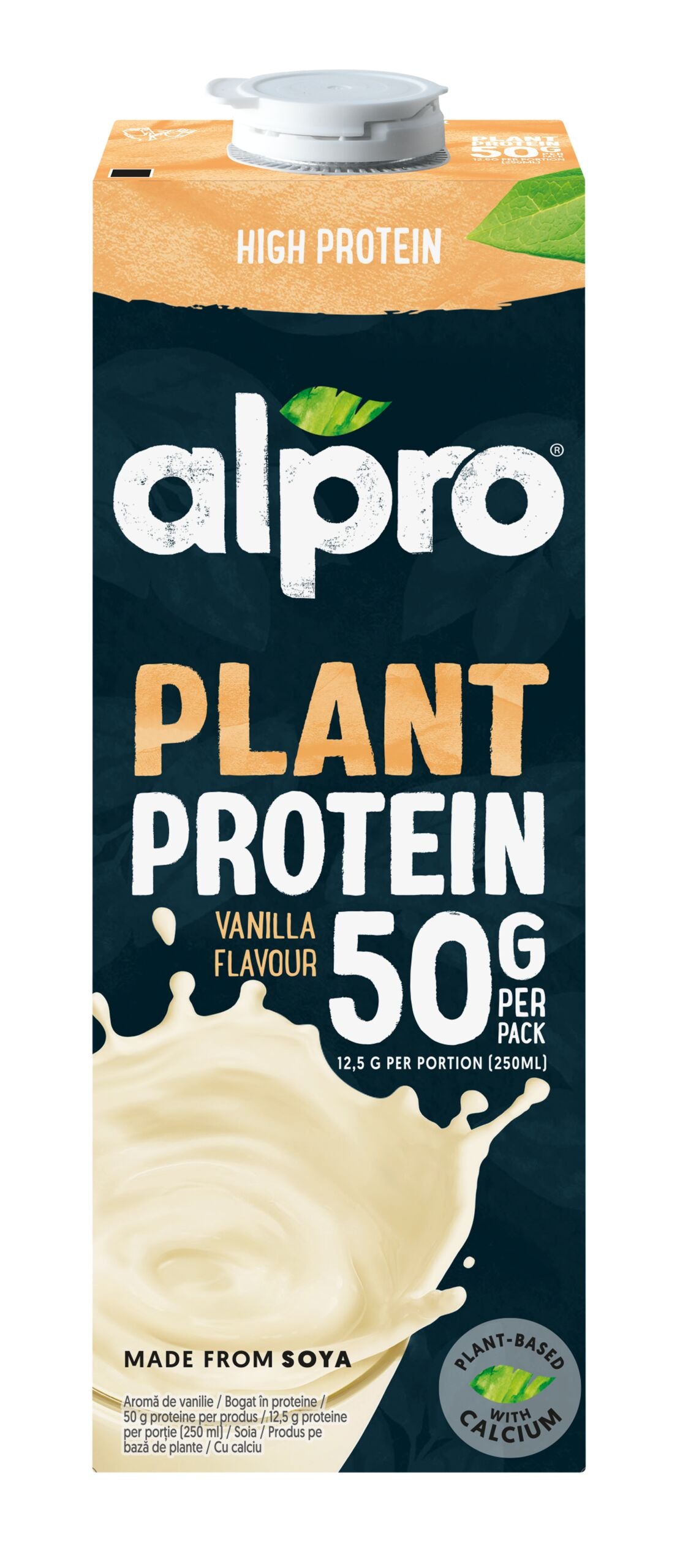 Alpro Protein vaniljanmakuinen soijajuoma 1L
