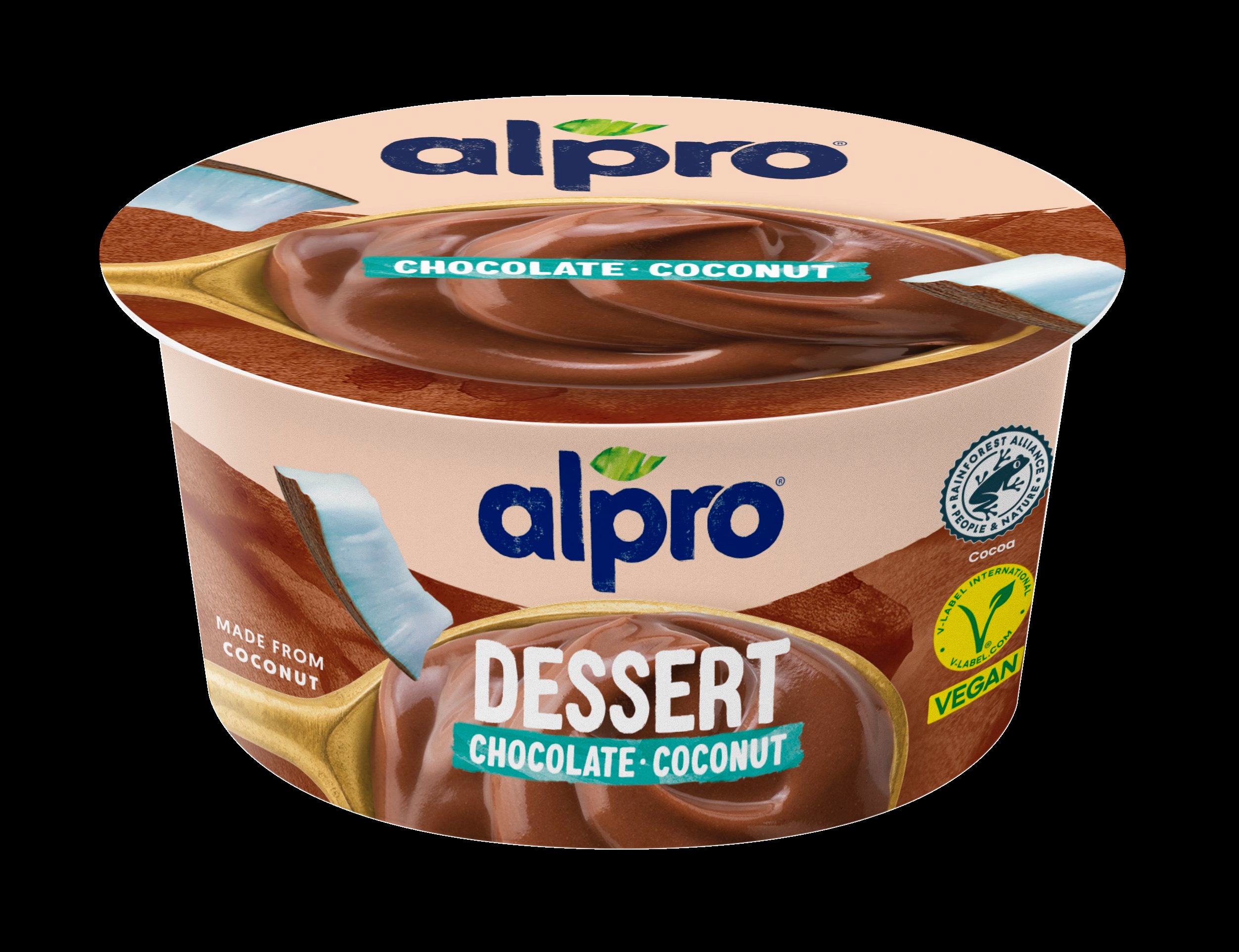 Alpro kookosjälkiruoka, suklaanmakuinen 135g