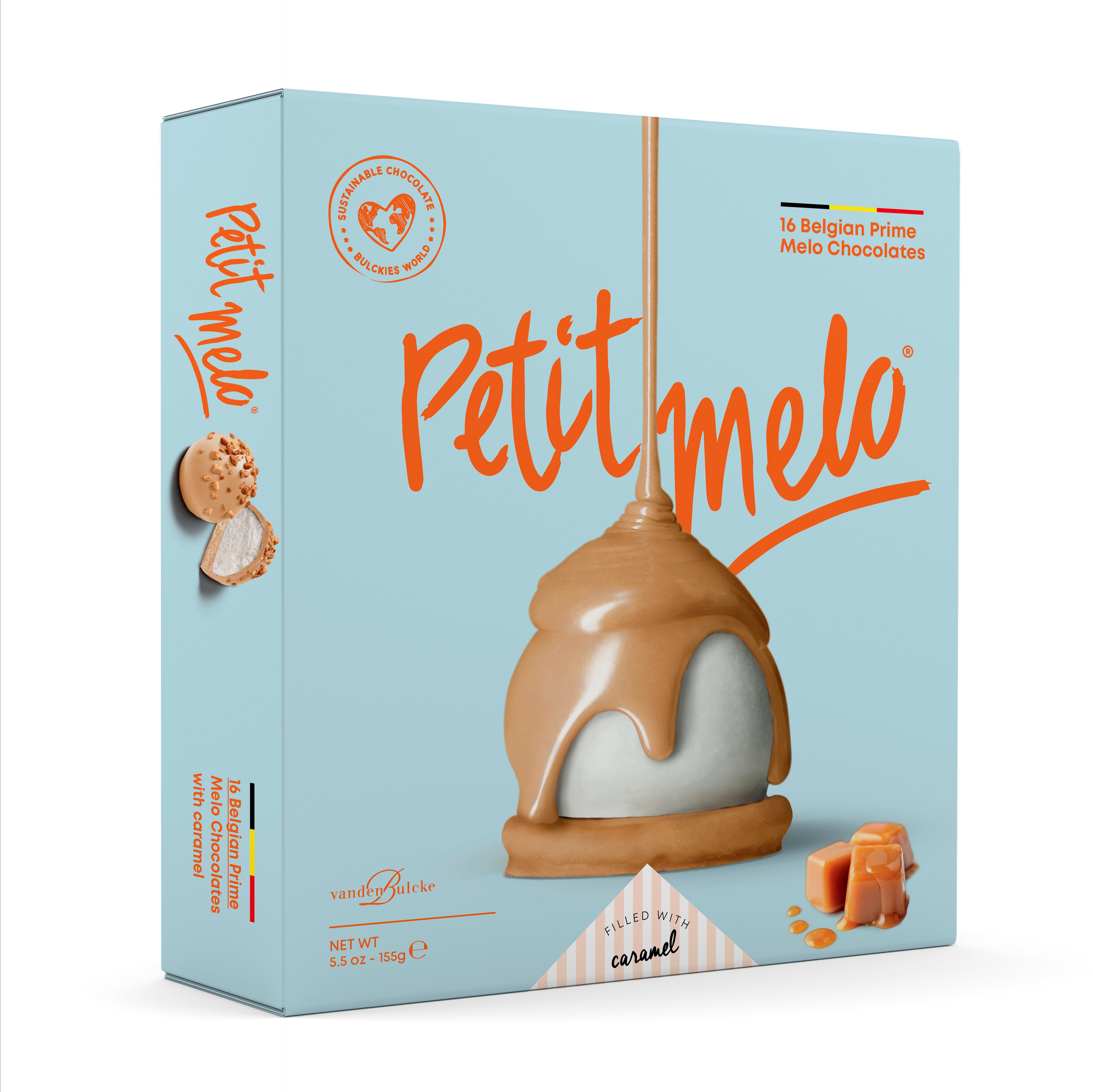Petit Melo White Caramel vaahtomakeisrasia 155g