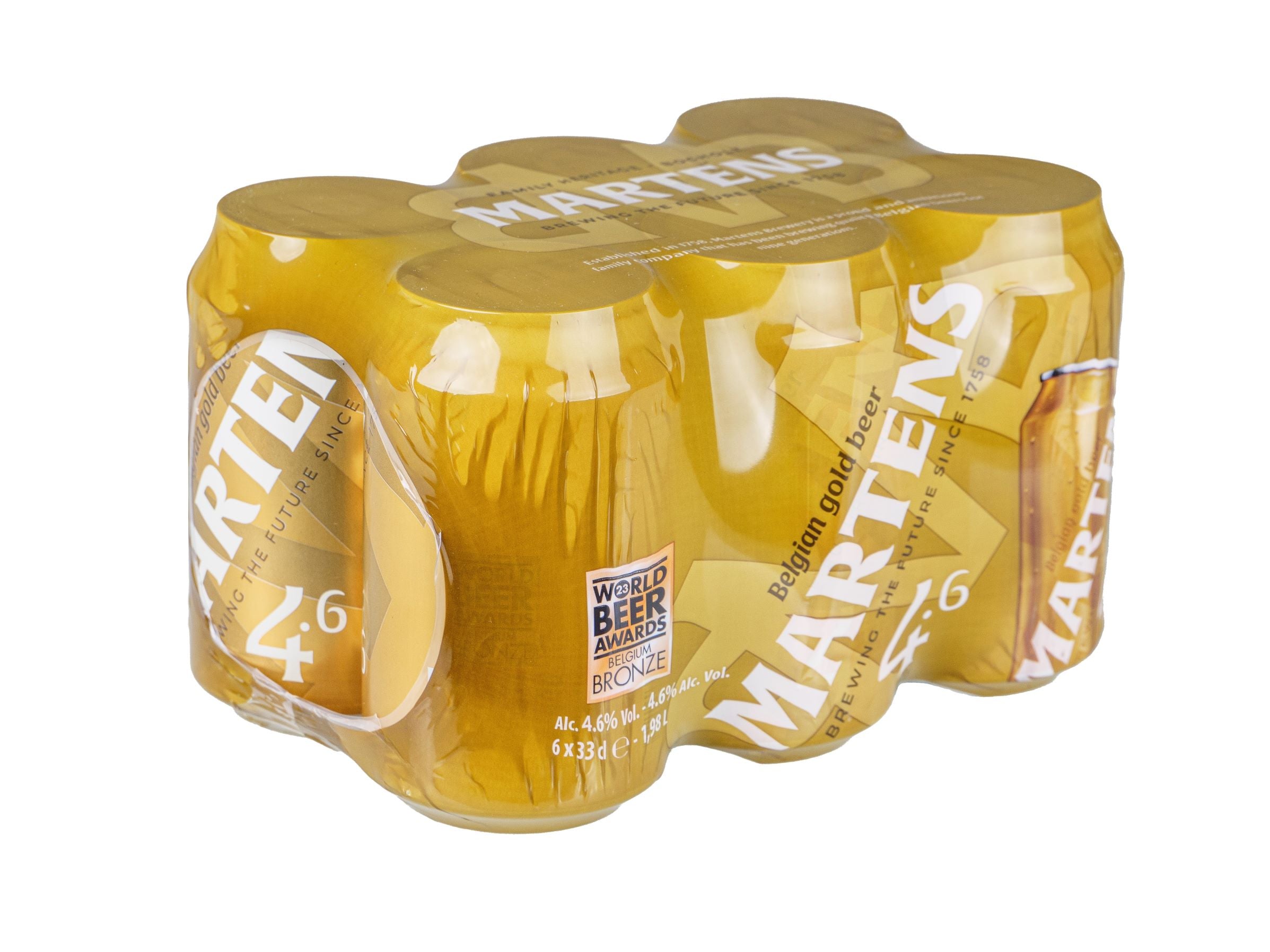 MARTENS Gold Lager 6 x 33cl 4,6% tlk olut