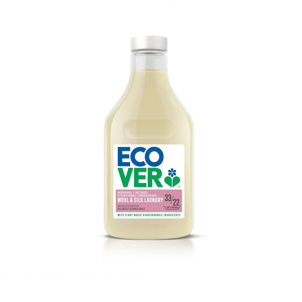 Ecover villa-ja hienopesuaine 1L vesilil