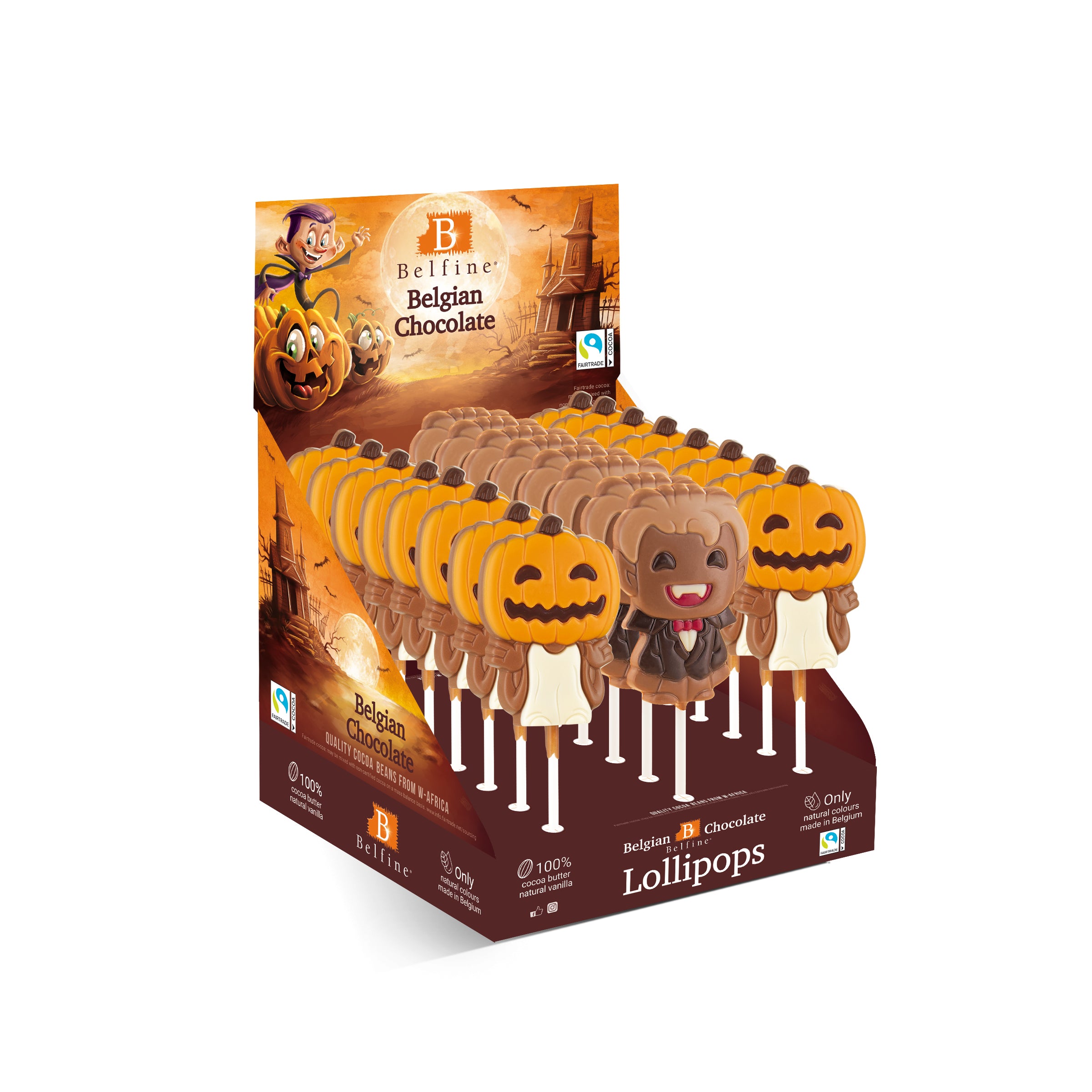 Belfine suklaatikkari kurpitsa 25g