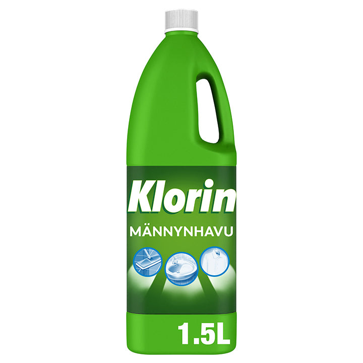 Klorin valkaisu+desinf aine 1500ml Mänty