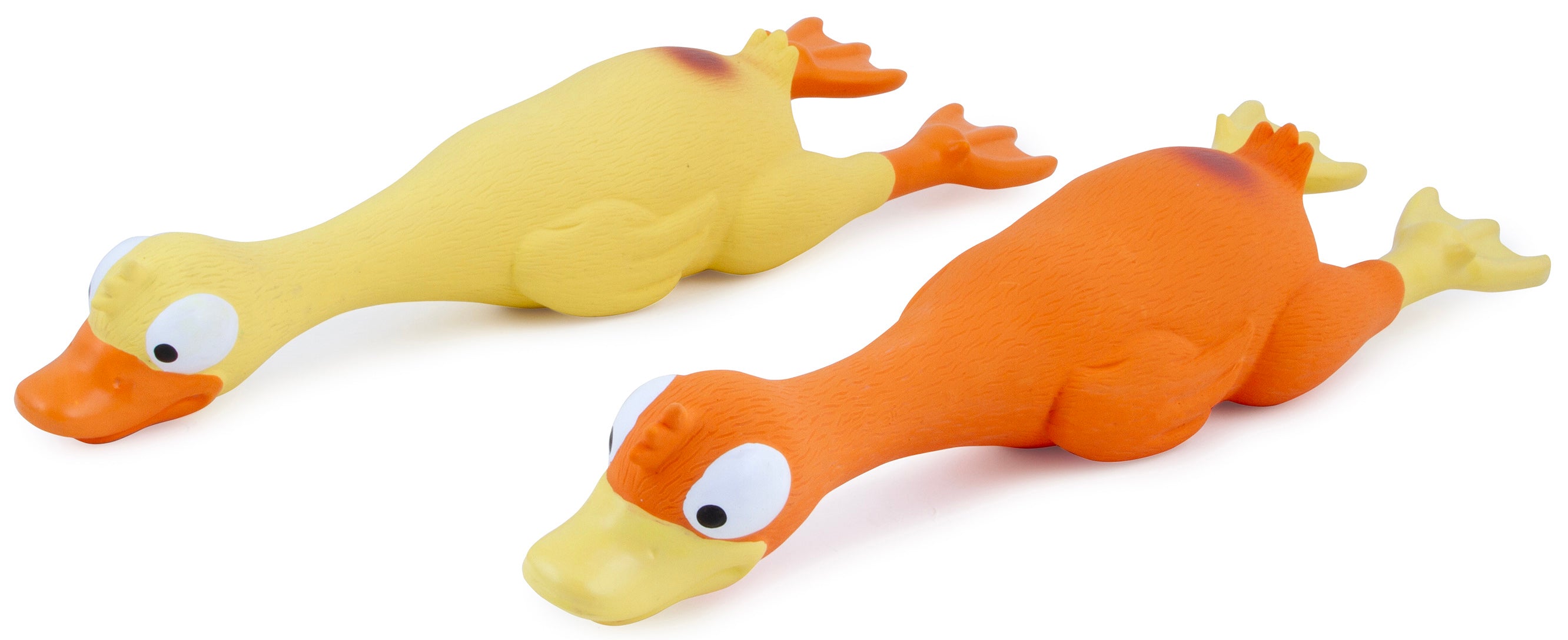 Best Friend Big Duck koiran lateksilelu, värilajitelma