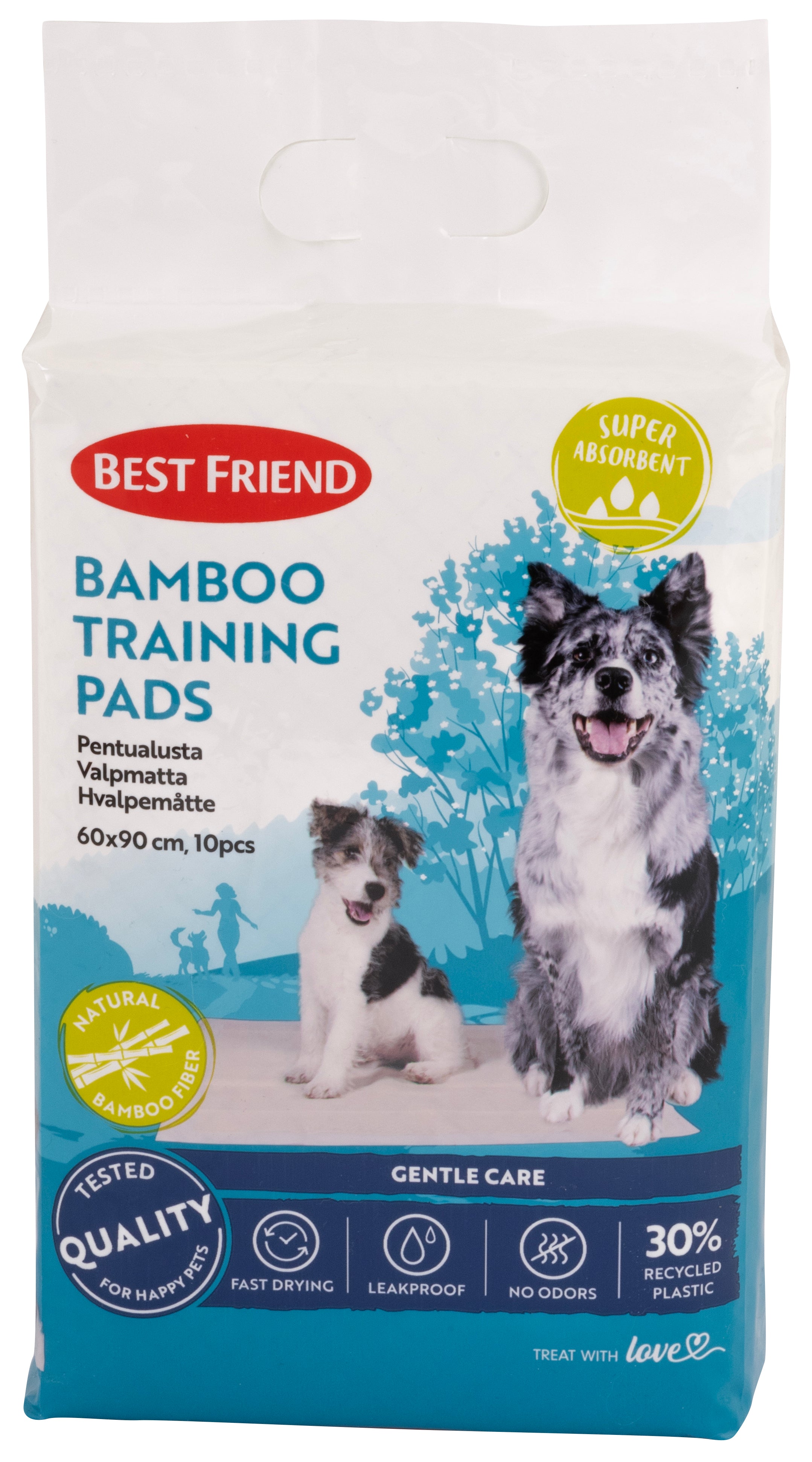 Best Friend Bamboo Pentualusta 60x90cm 10kpl