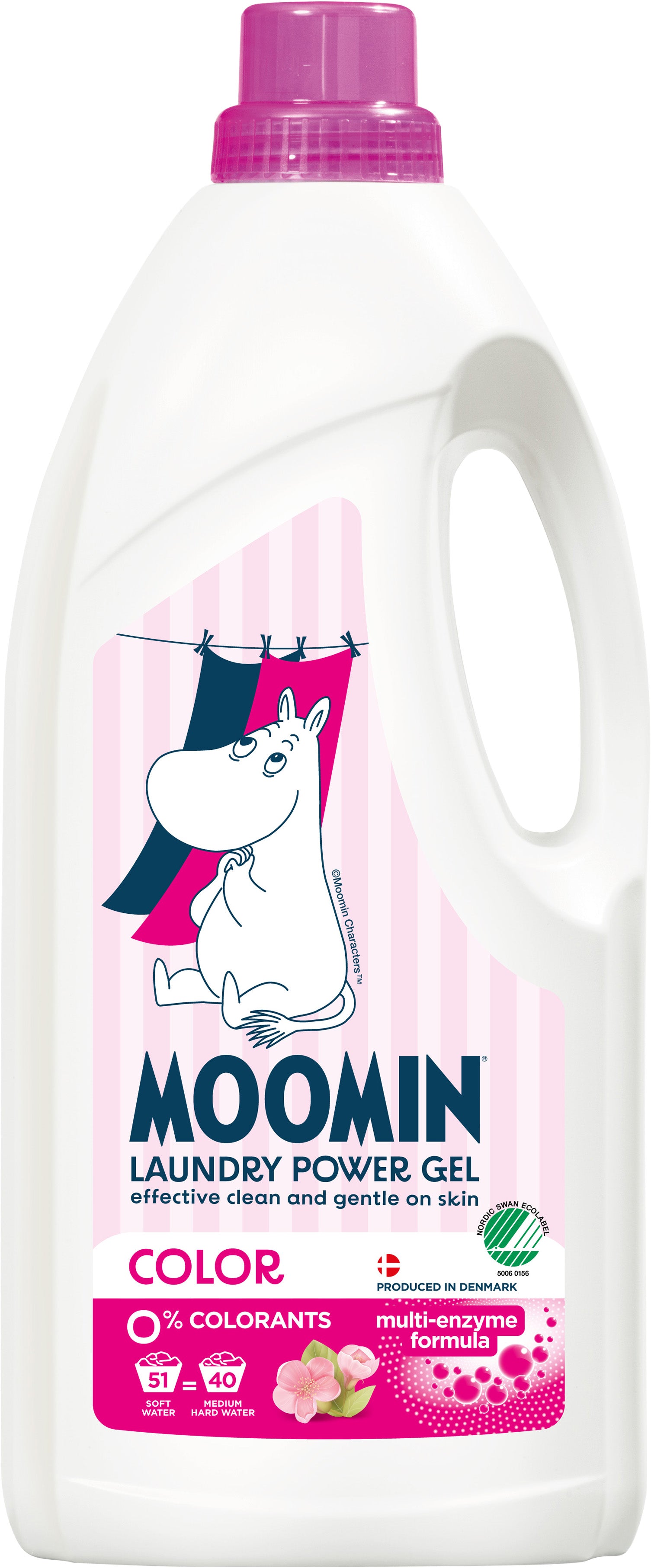 Moomin Pyykinpesugeeli Color 1800ml