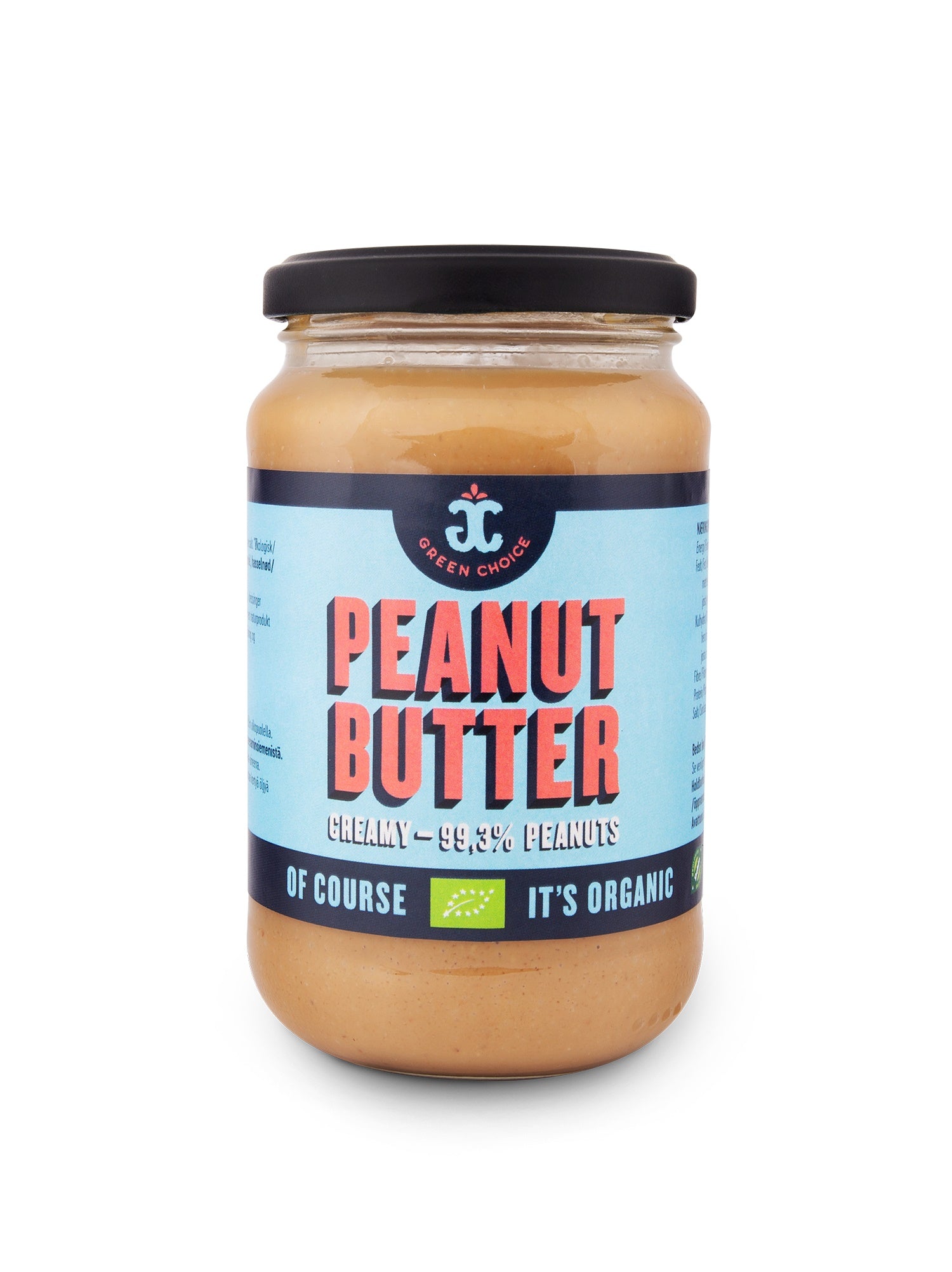 Green Choice Creamy pehmeä maapähkinävoi luomu 350g