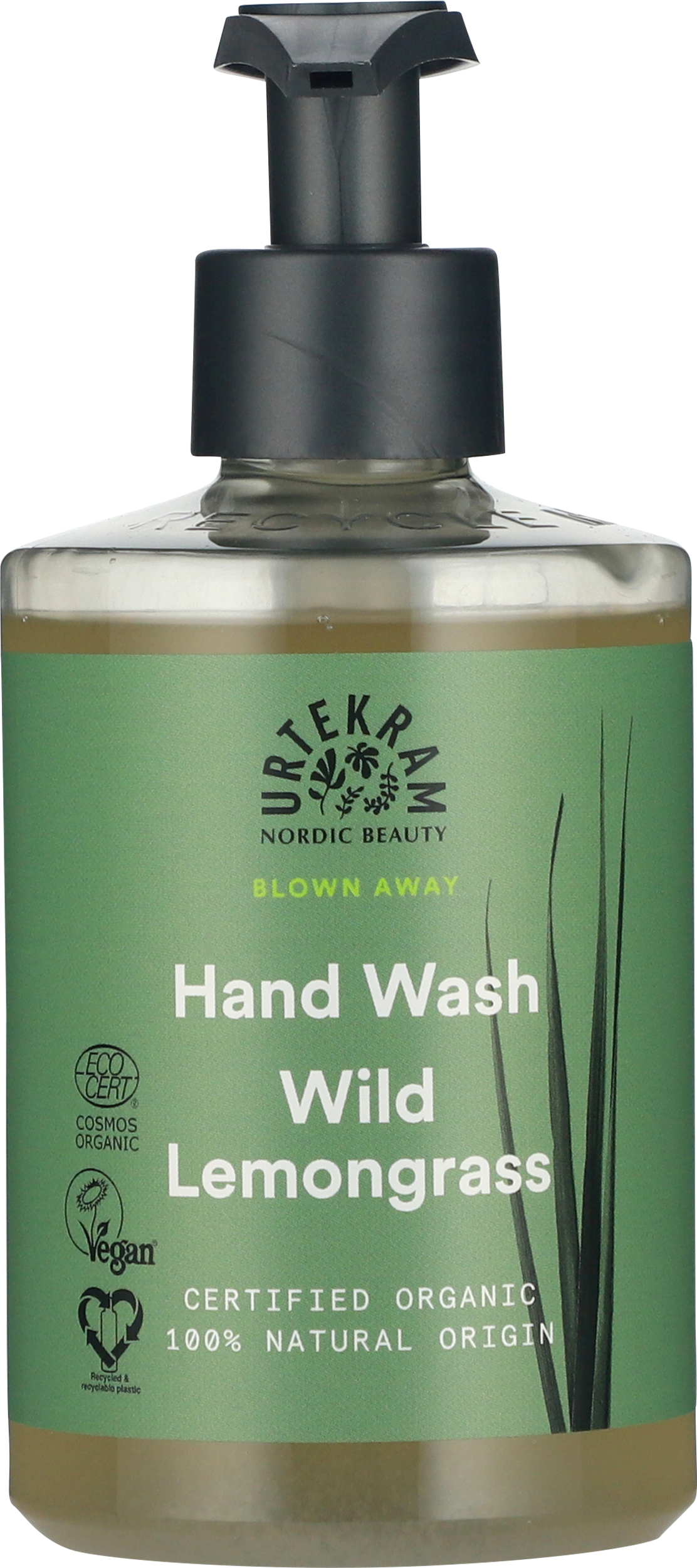 Urtekram nestesaippua 300ml Wild Lemongr