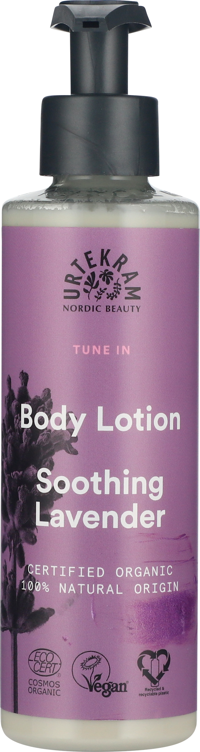 Urtekram vartalovoide 245ml Soothing Lav