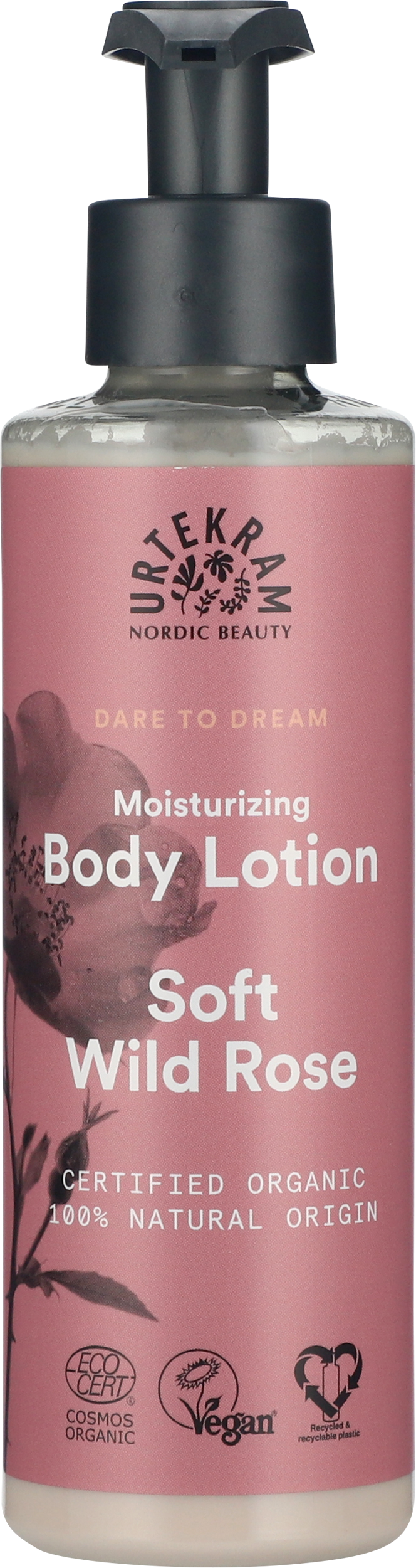 Urtekram vartalovoide 245ml Soft Wild Ro