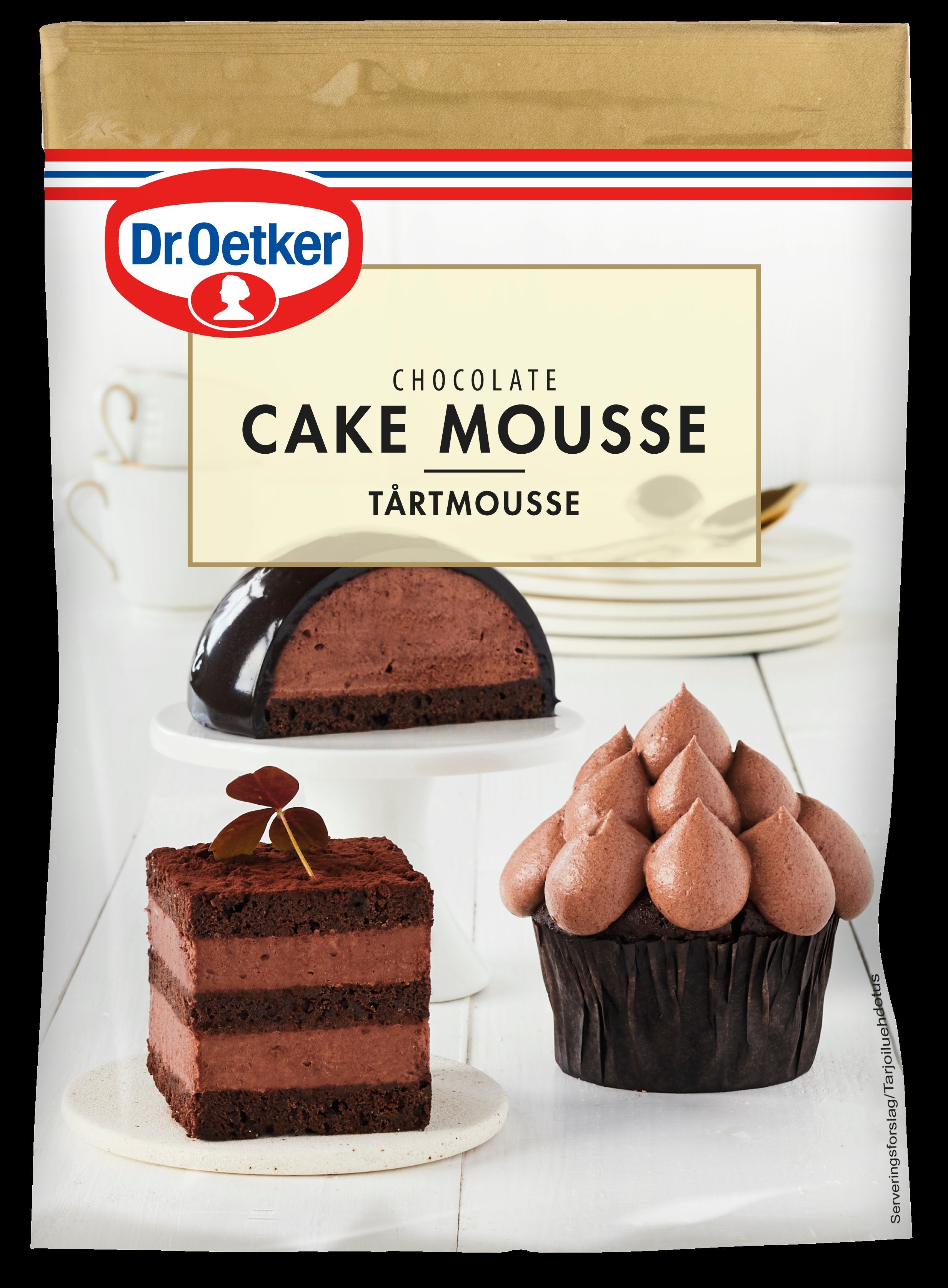 Dr. Oetker Suklaanmakuinen kakkumoussejauhe 130 g