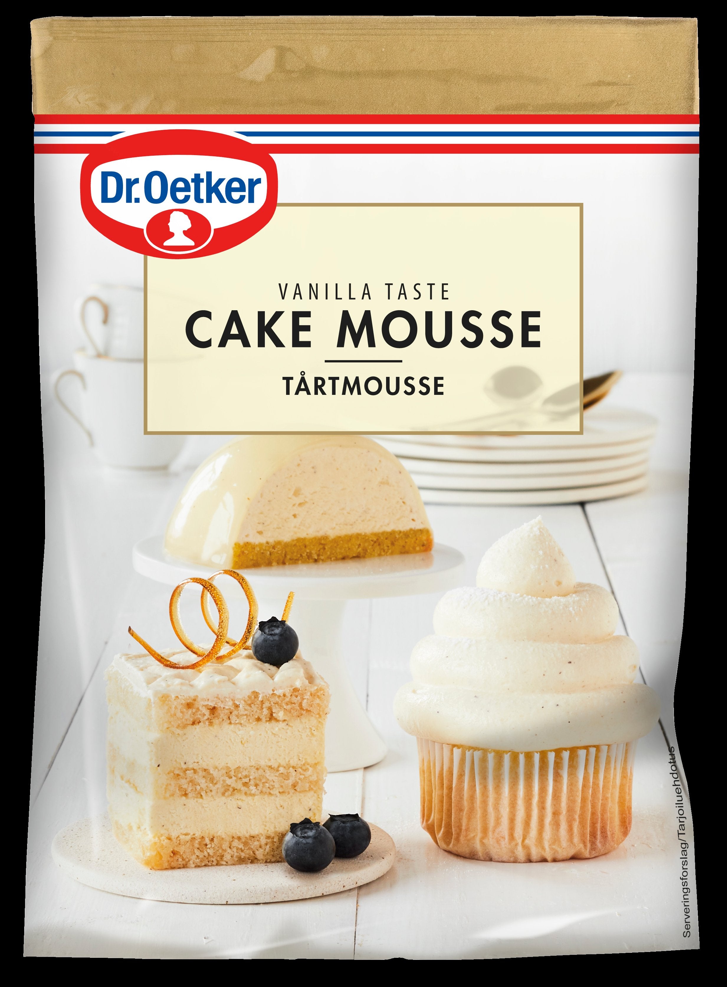 Dr. Oetker Vaniljanmakuinen kakkumoussejauhe 130 g