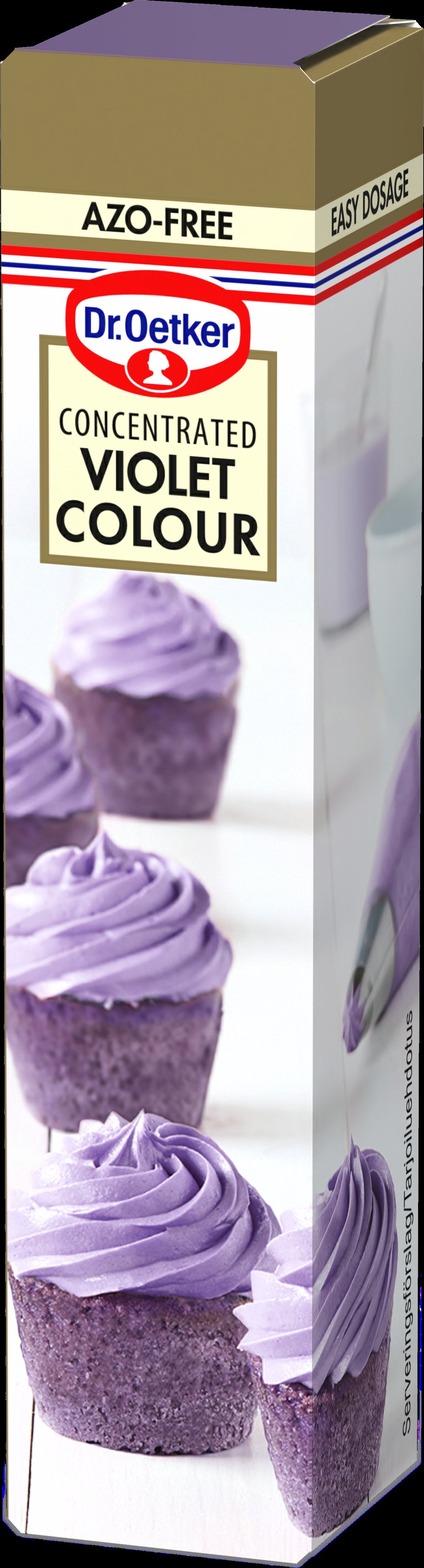 Dr. Oetker Violetti geeliväri 15 g