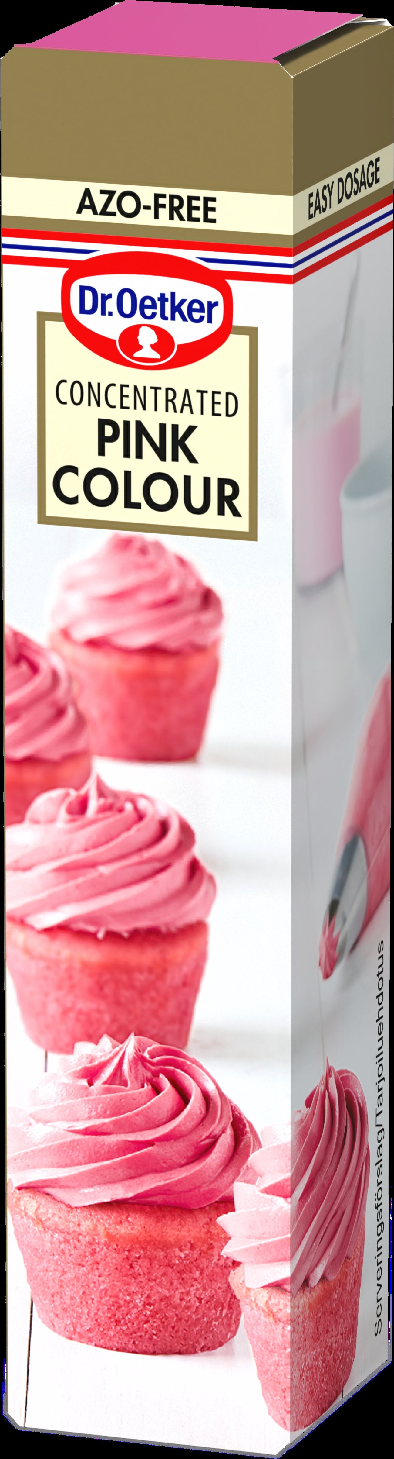 Dr. Oetker Pinkki geeliväri 15g
