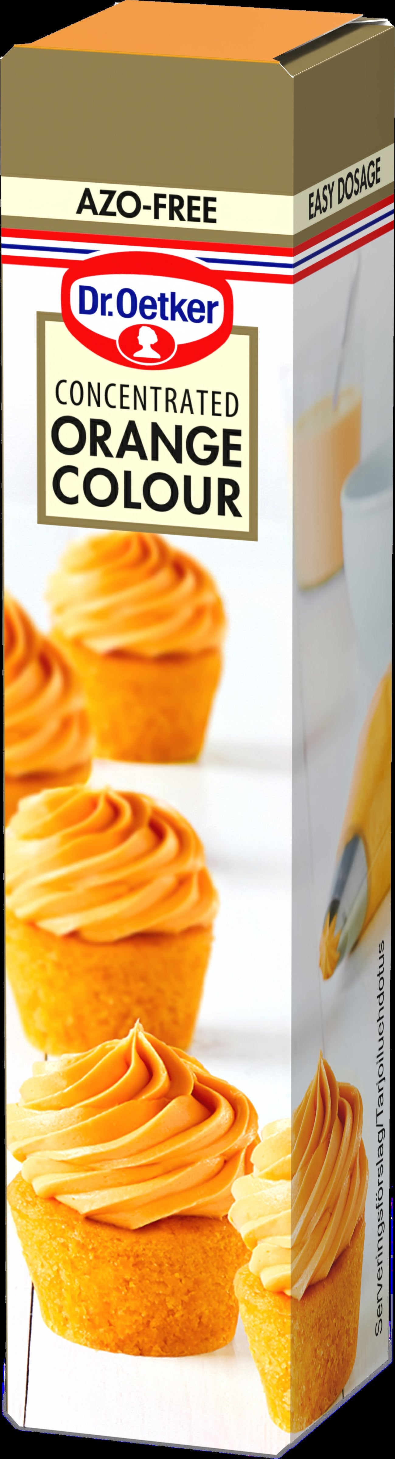 Dr. Oetker Oranssi geeliväri 15g