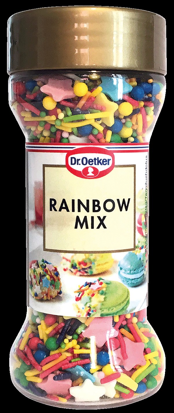 Dr. Oetker Rainbow mix -koristerakeet 50 g