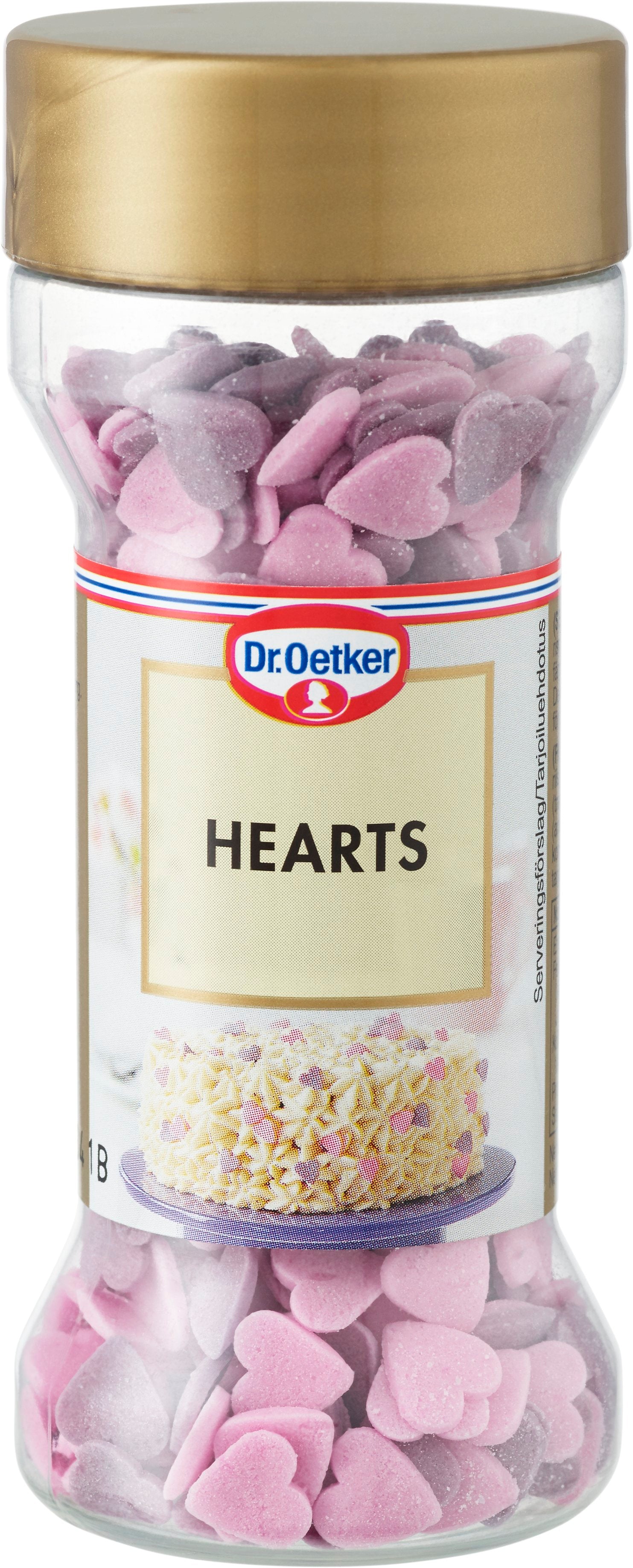 Dr. Oetker Coeurs koristerakeet 40 g