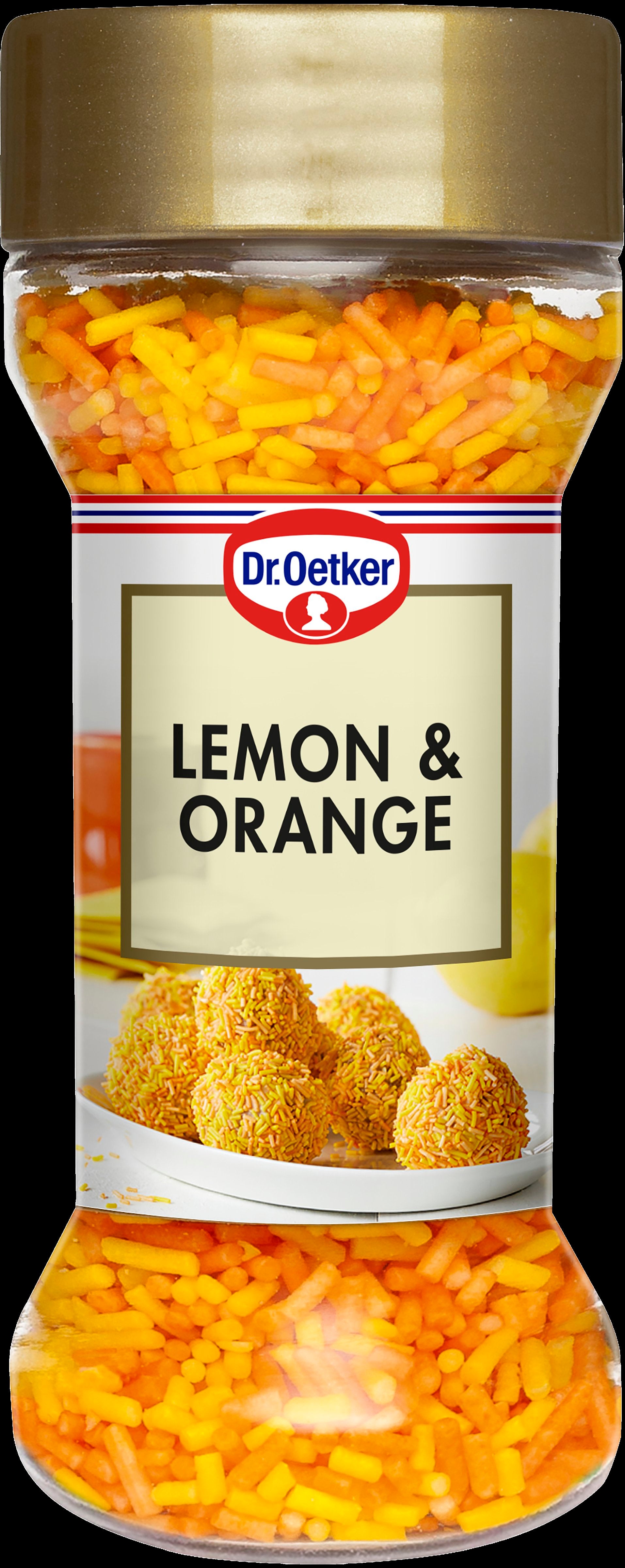 Dr. Oetker Citron&amp;Orange -koristerakeet 50 g