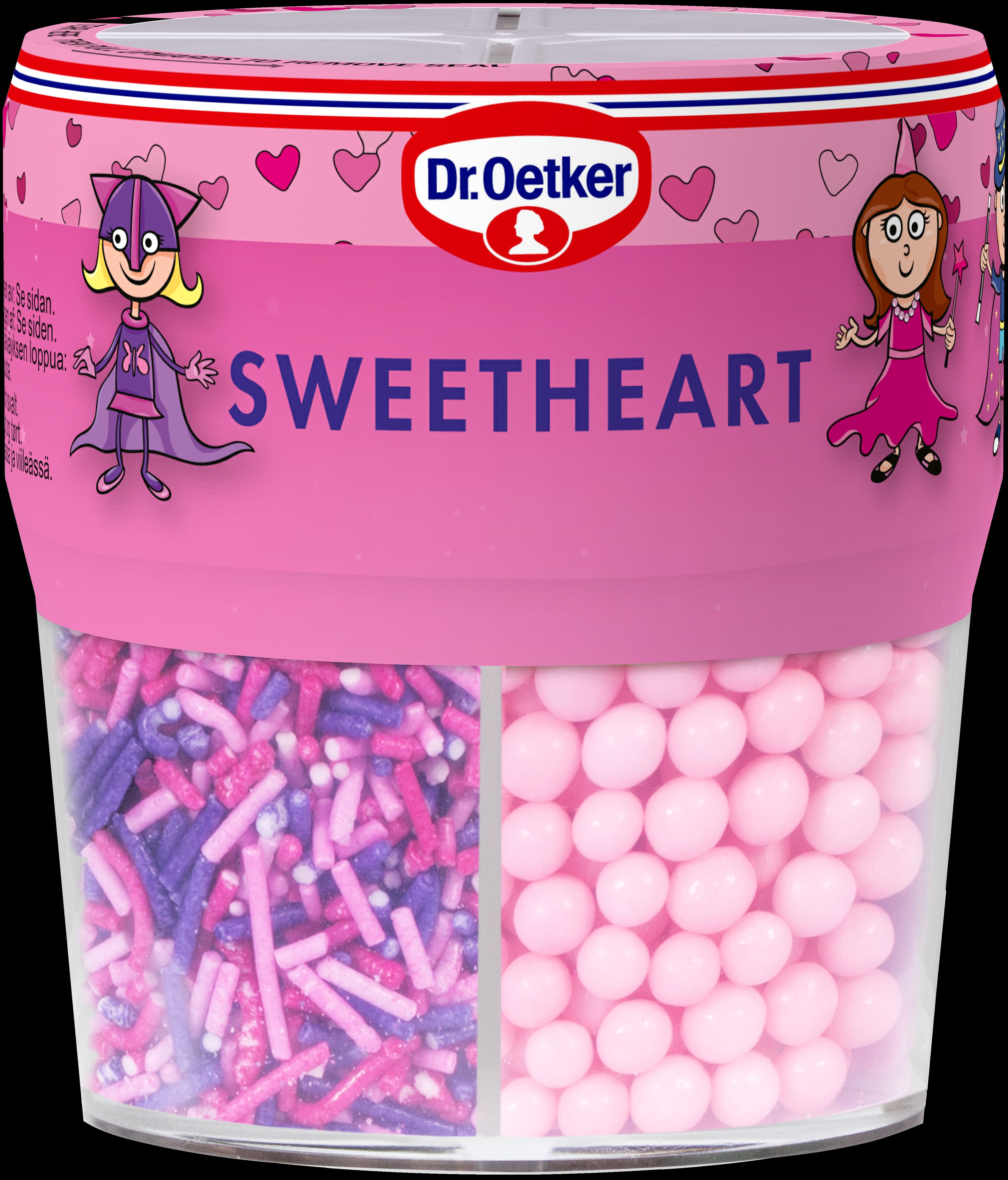 Dr. Oetker 78g Sweetheart koristekuvio