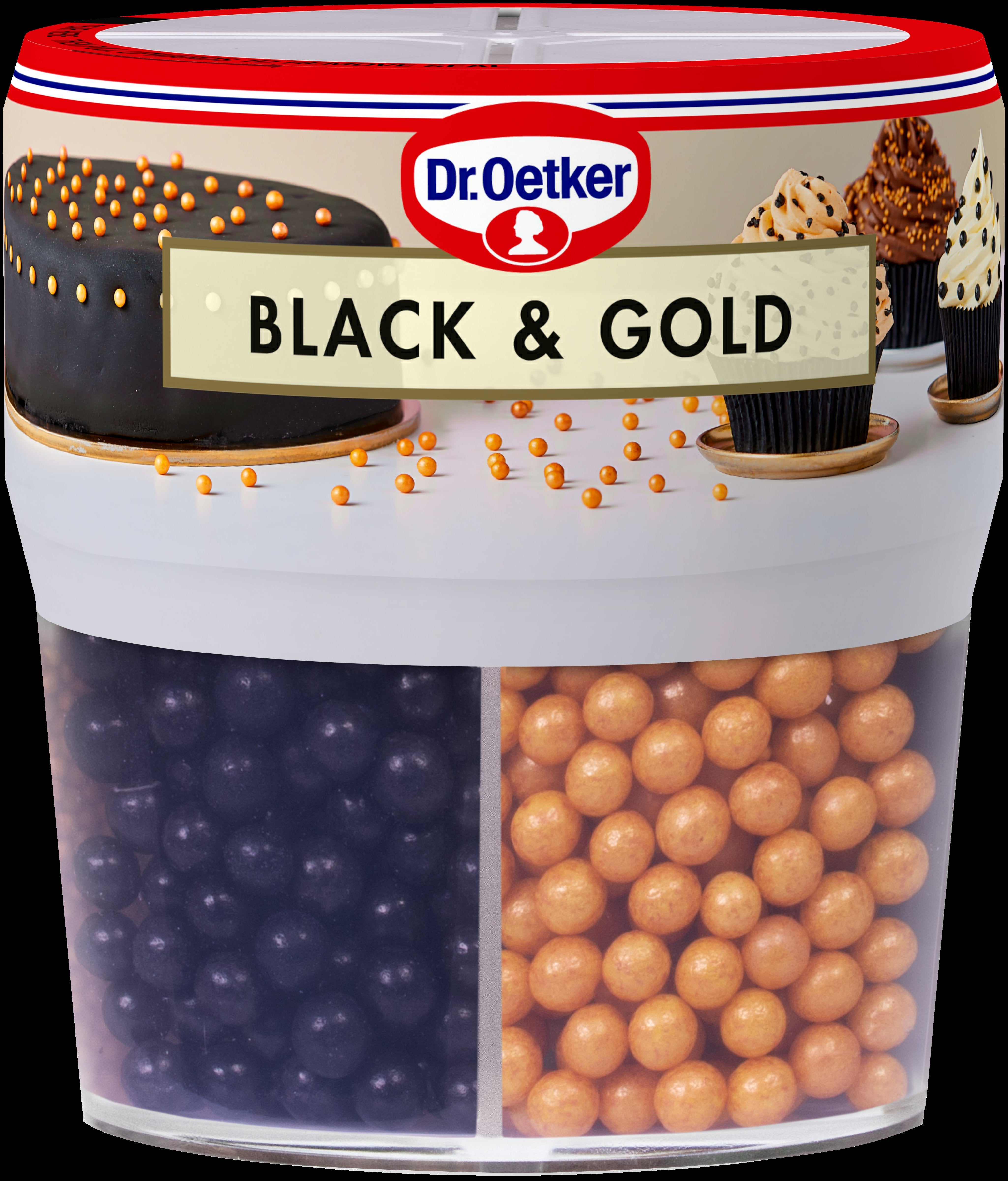 Dr. Oetker Black&amp;Gold - koristerakeet 78g