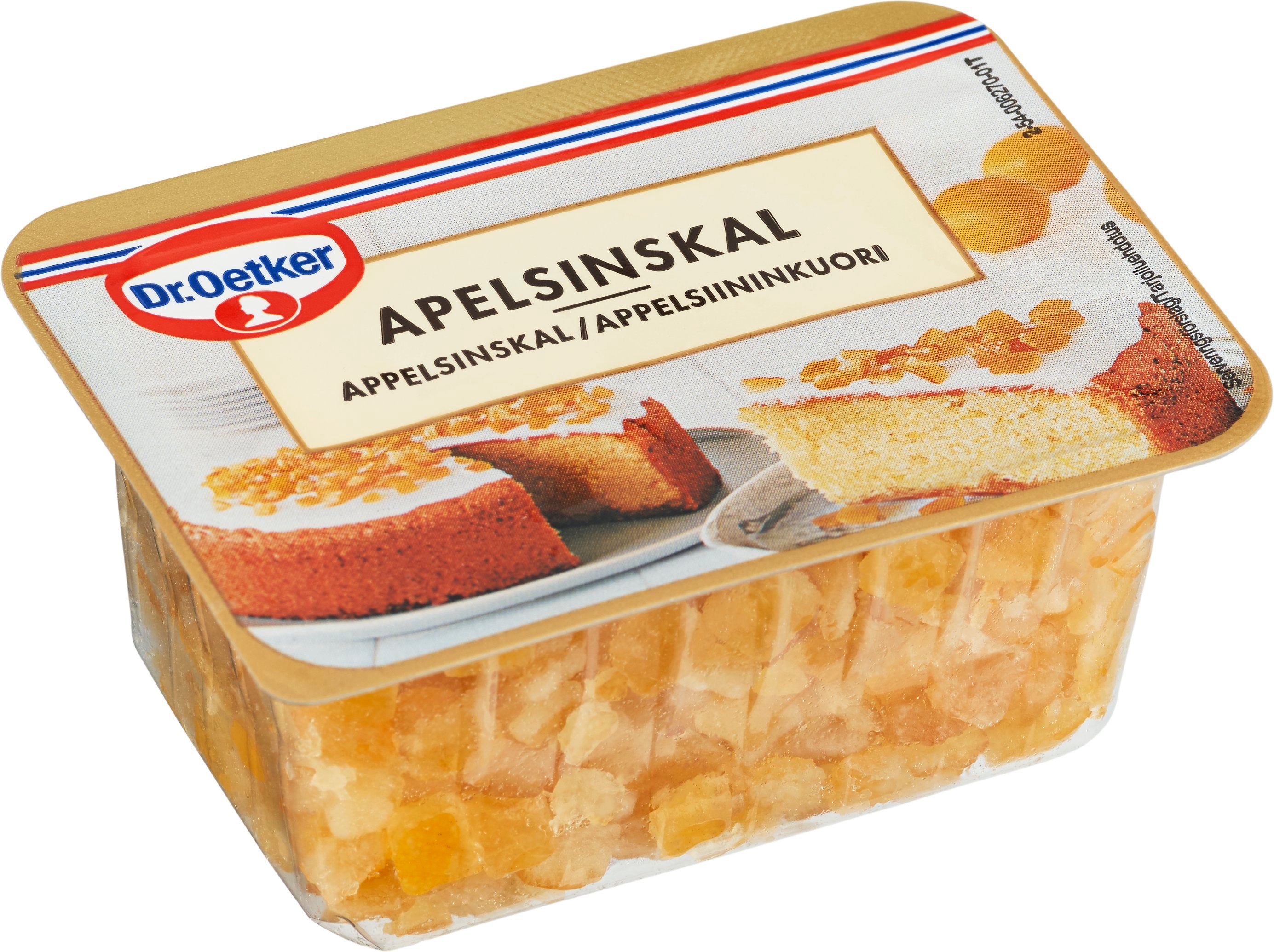 Dr. Oetker Kandeerattu appelsiininkuori 100 g
