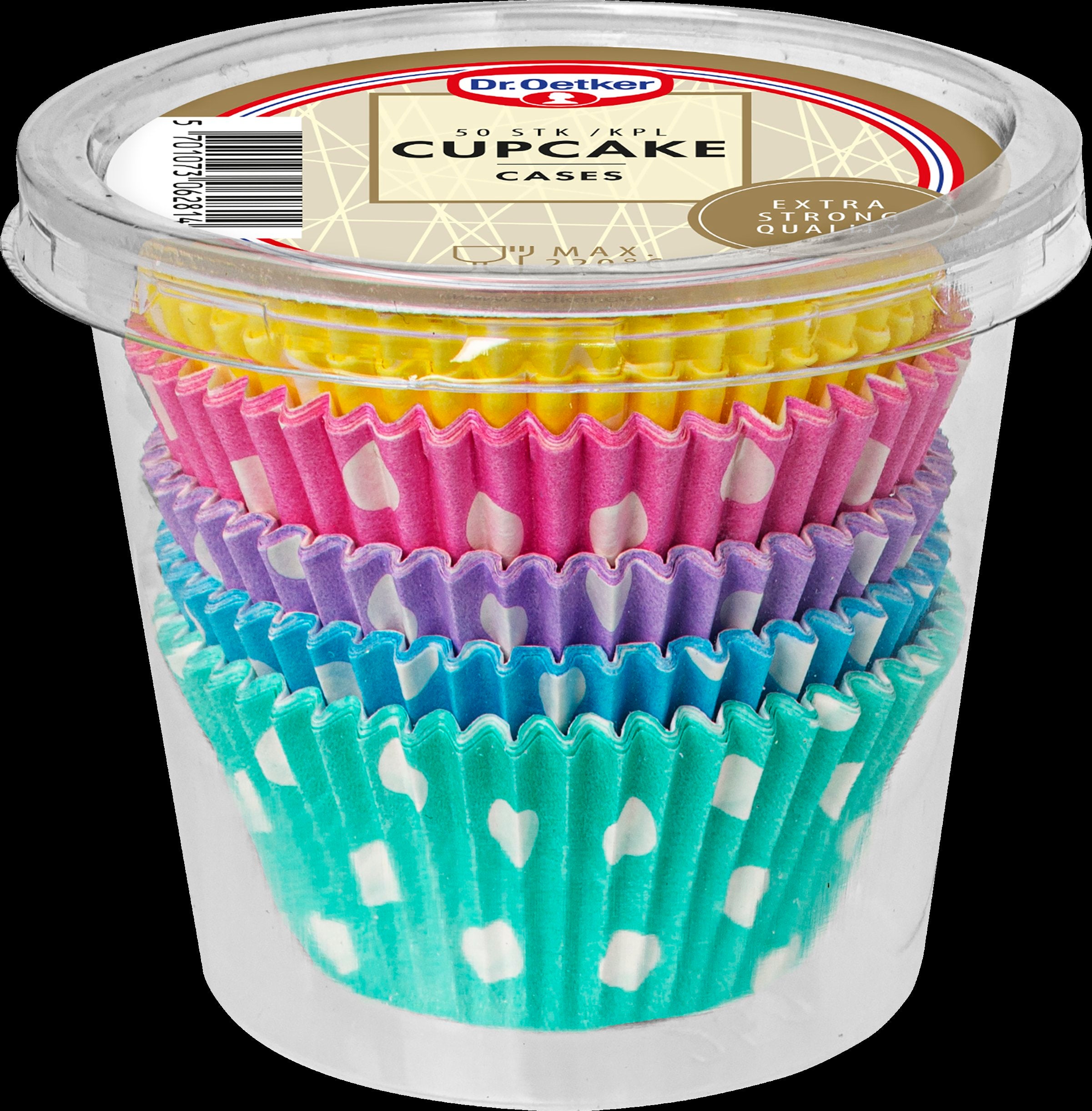 Dr. Oetker Cupcake vuoat 50kpl
