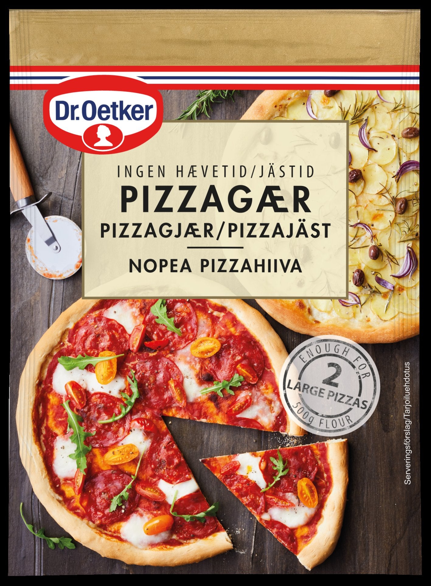 Dr. Oetker Nopea pizzahiiva 26g